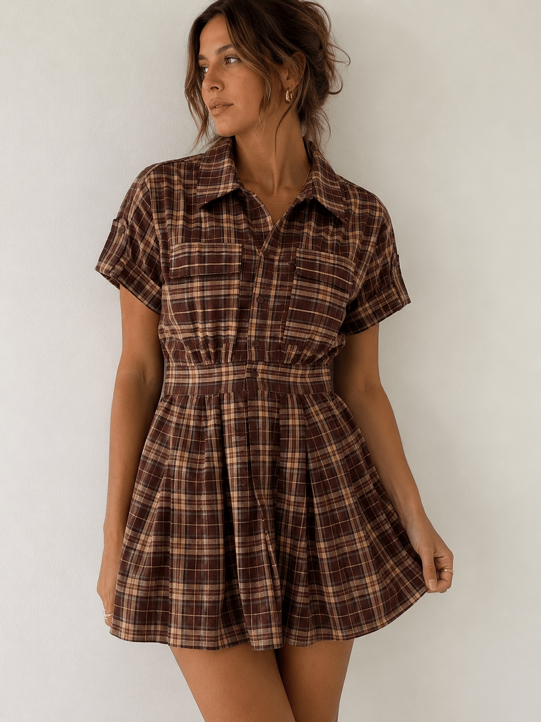 MAD FOR PLAID DRESS - Esther Penn