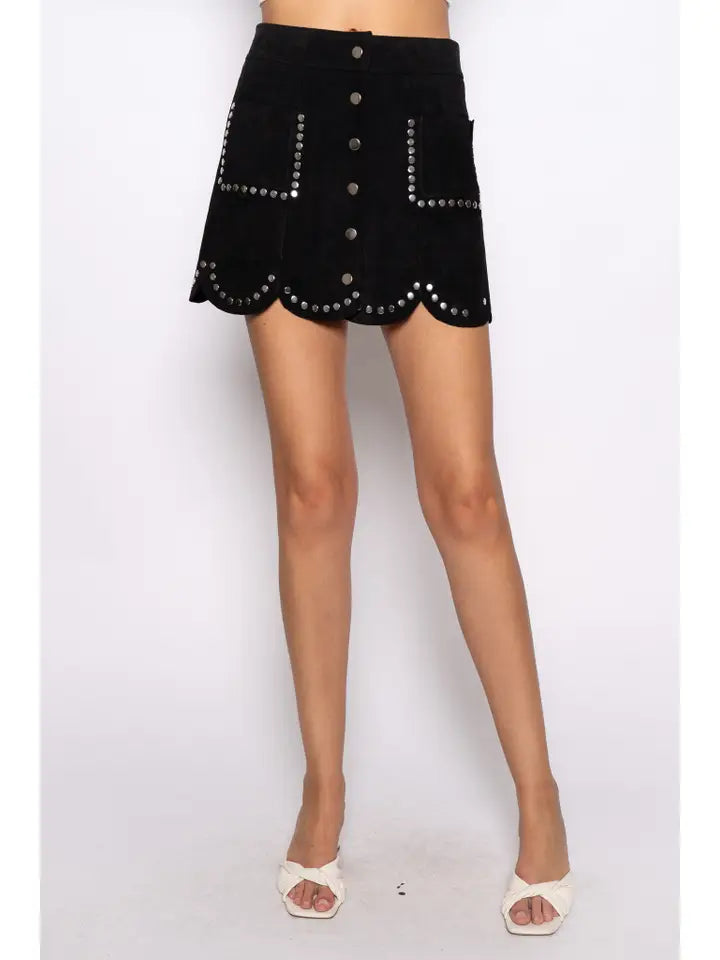 MARGOT SUEDE SKIRT
