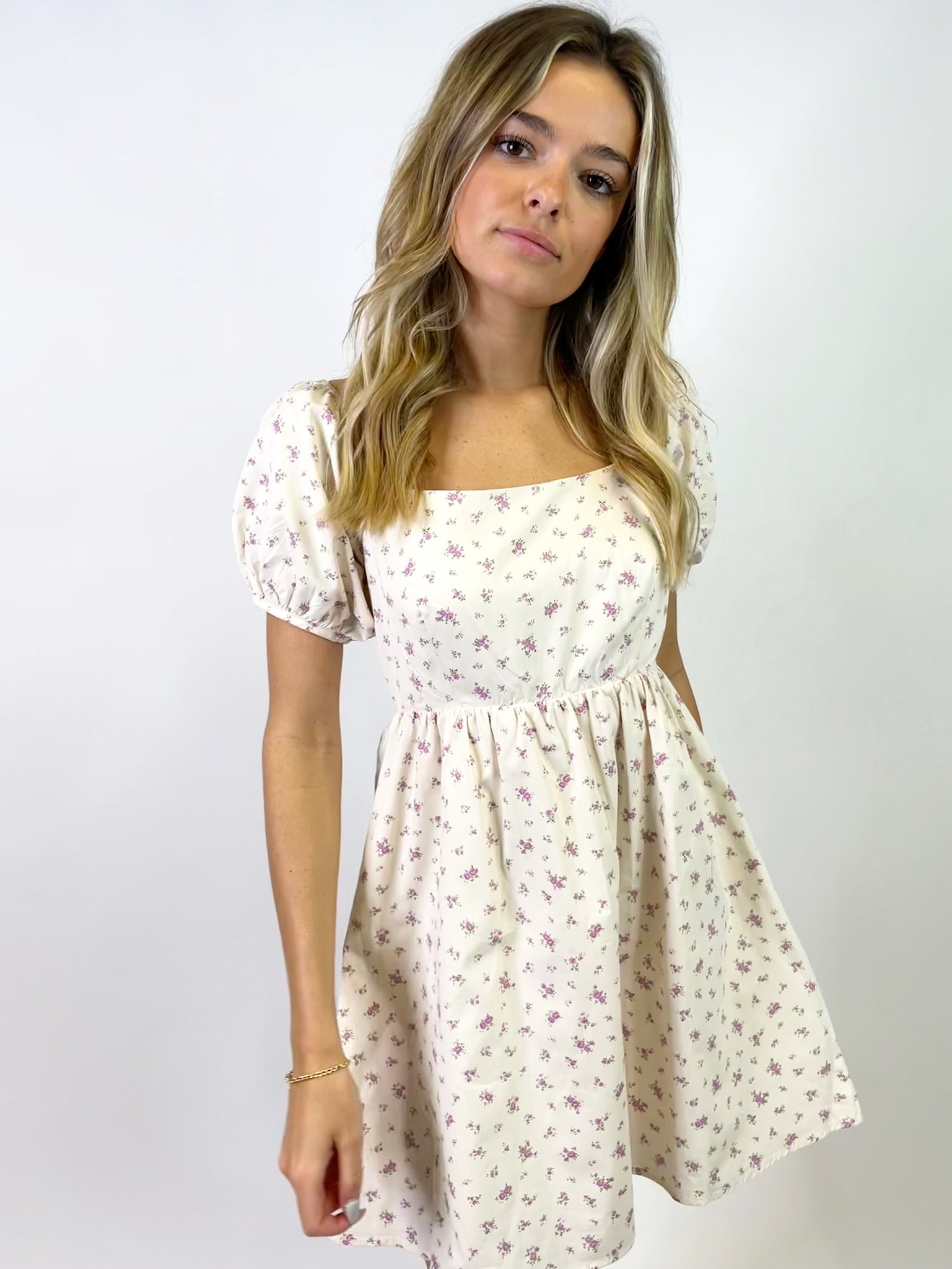 THE ADELINE FLORAL DRESS