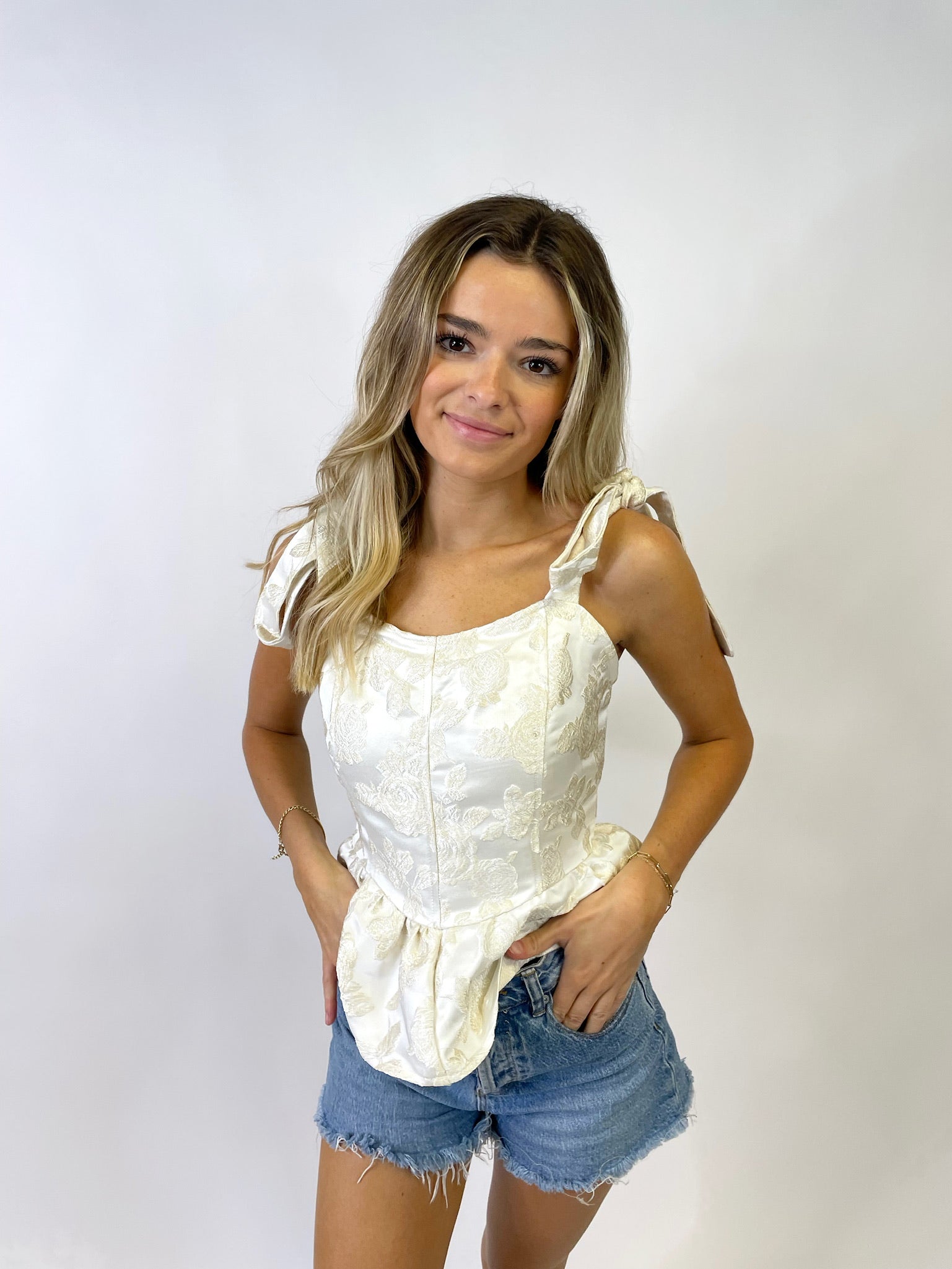 THE FLEUR CORSET TOP