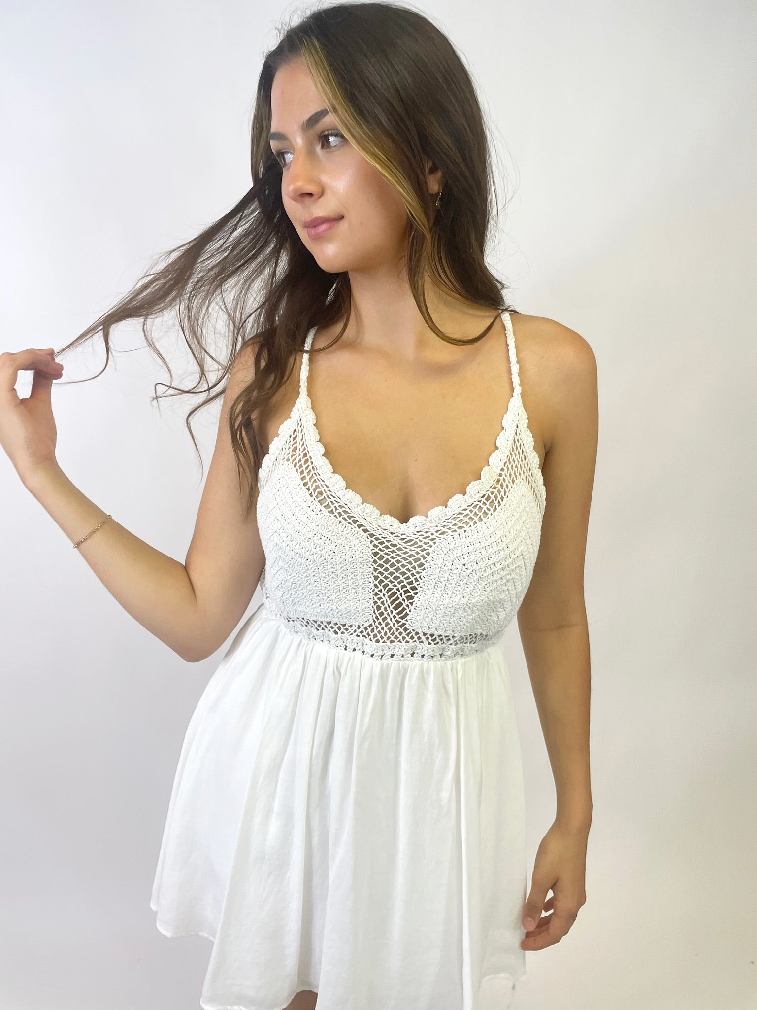 THE CROCHET CAMI DRESS