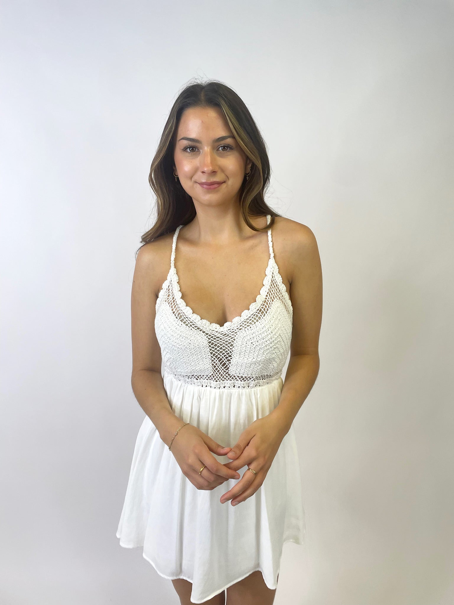 THE CROCHET CAMI DRESS
