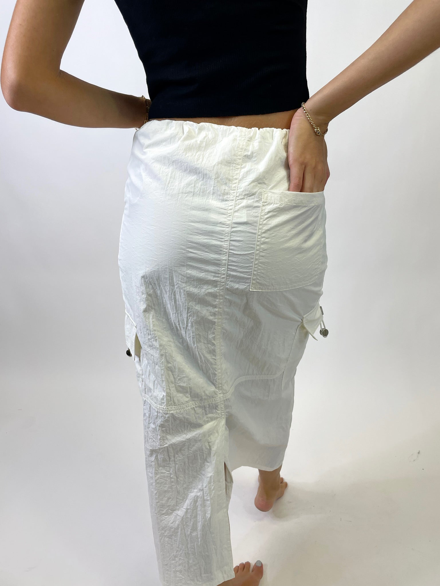 THE CARGO MIDI SKIRT
