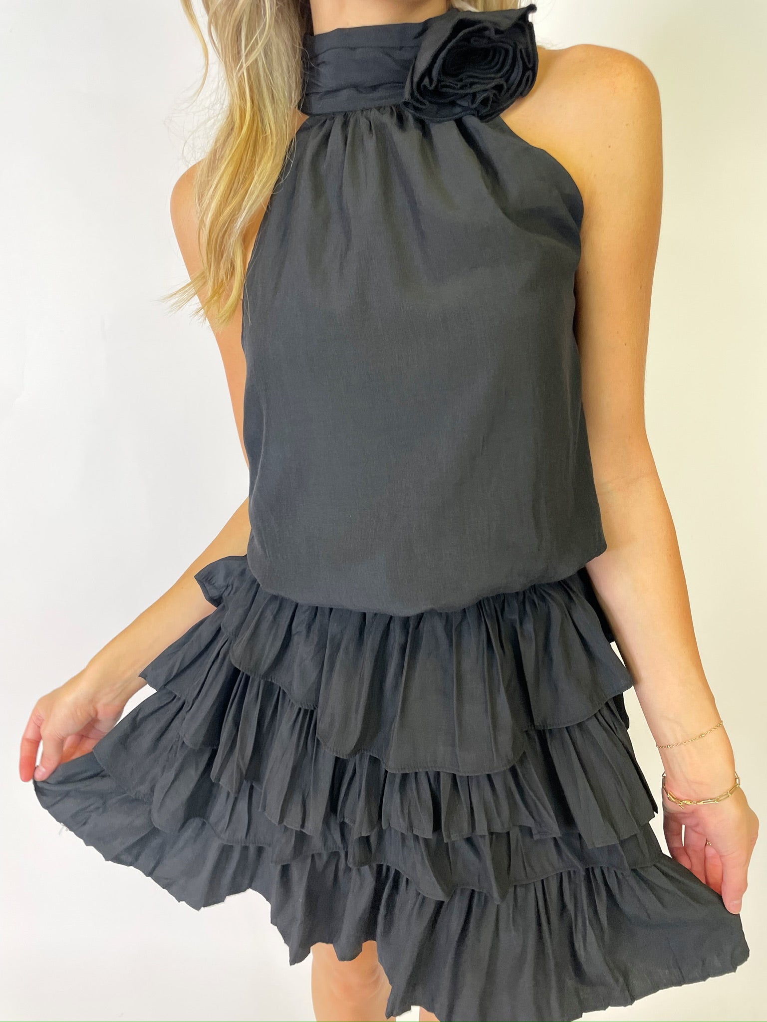 THE BARCELONA ROSE DRESS