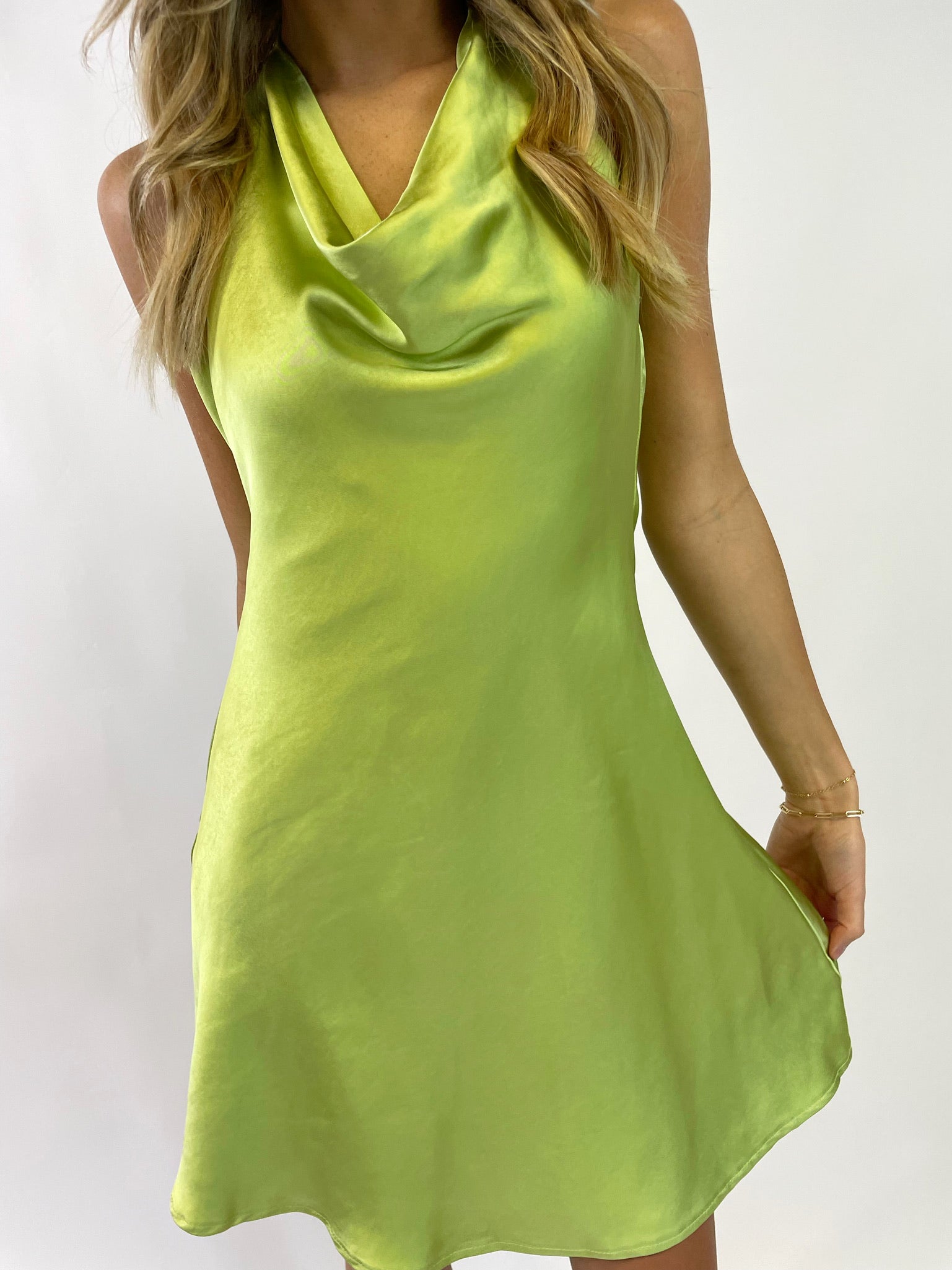 THE SYDNEY HALTER DRESS