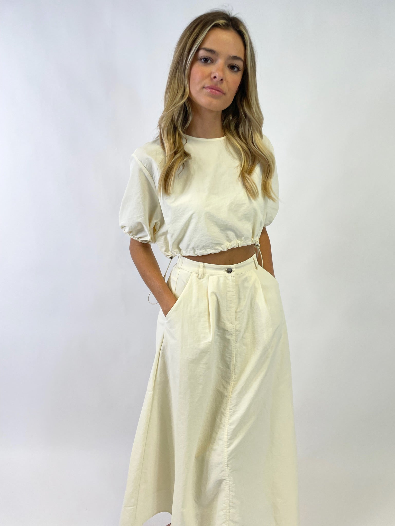 THE NOVA MIDI SKIRT - FINAL SALE