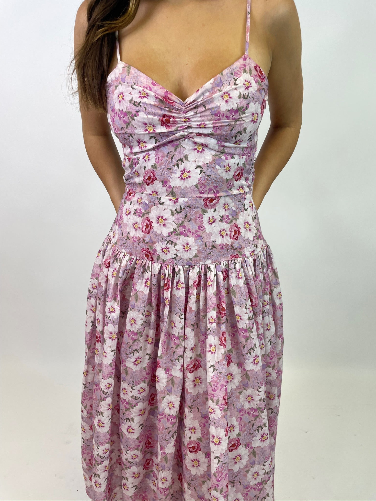 THE LILAH FLORAL DRESS