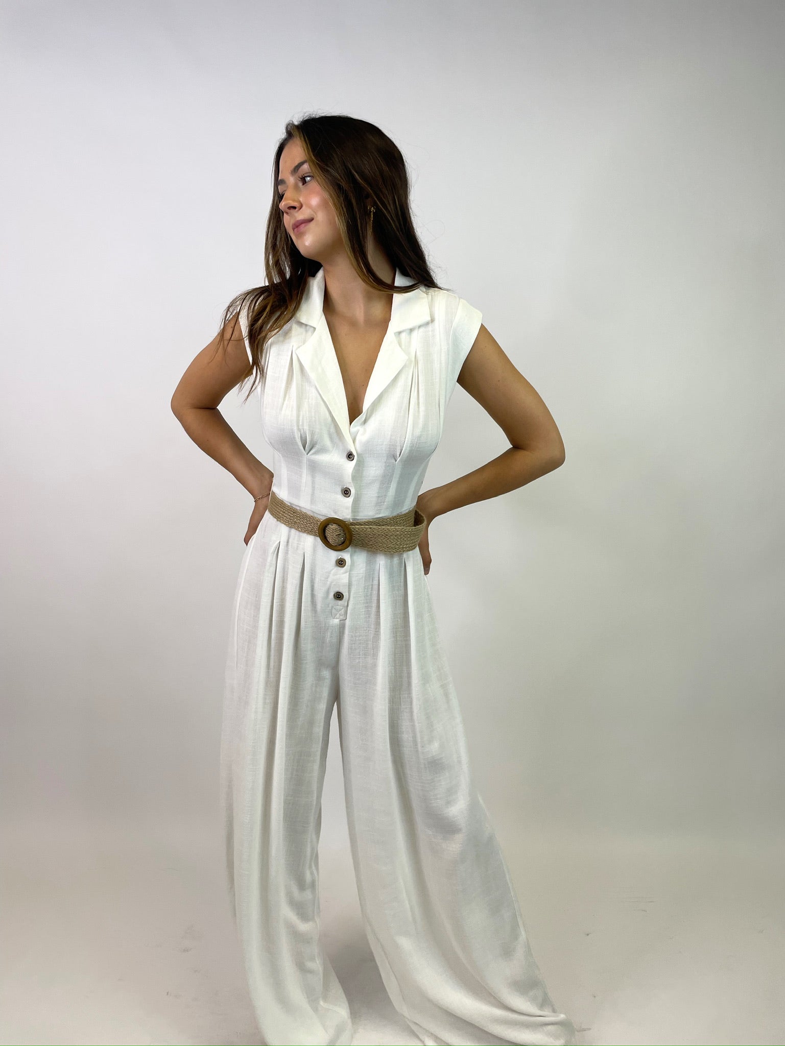 THE GROVER LINEN JUMPSUIT