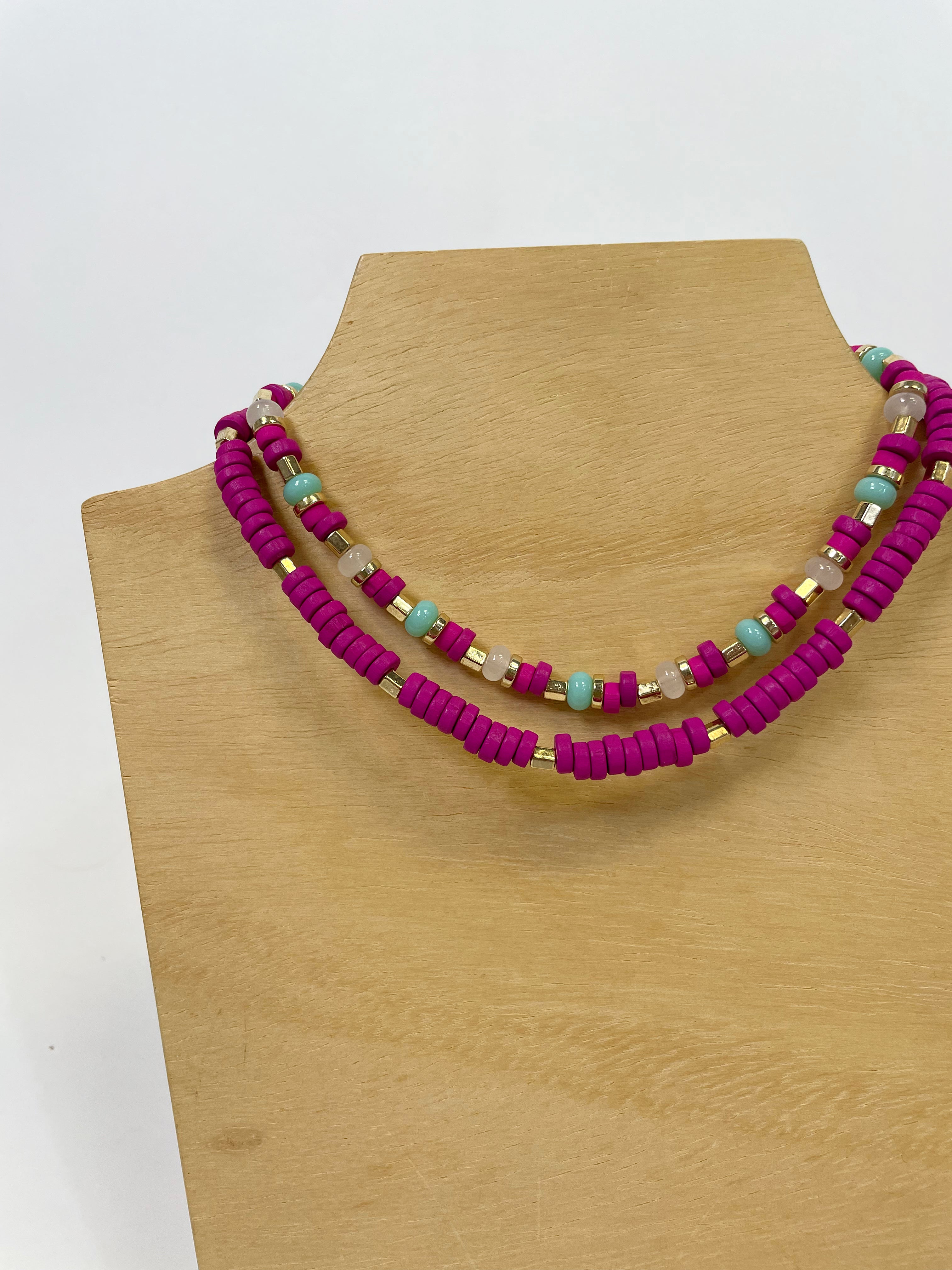 ALLIE BEADED NECKLACE