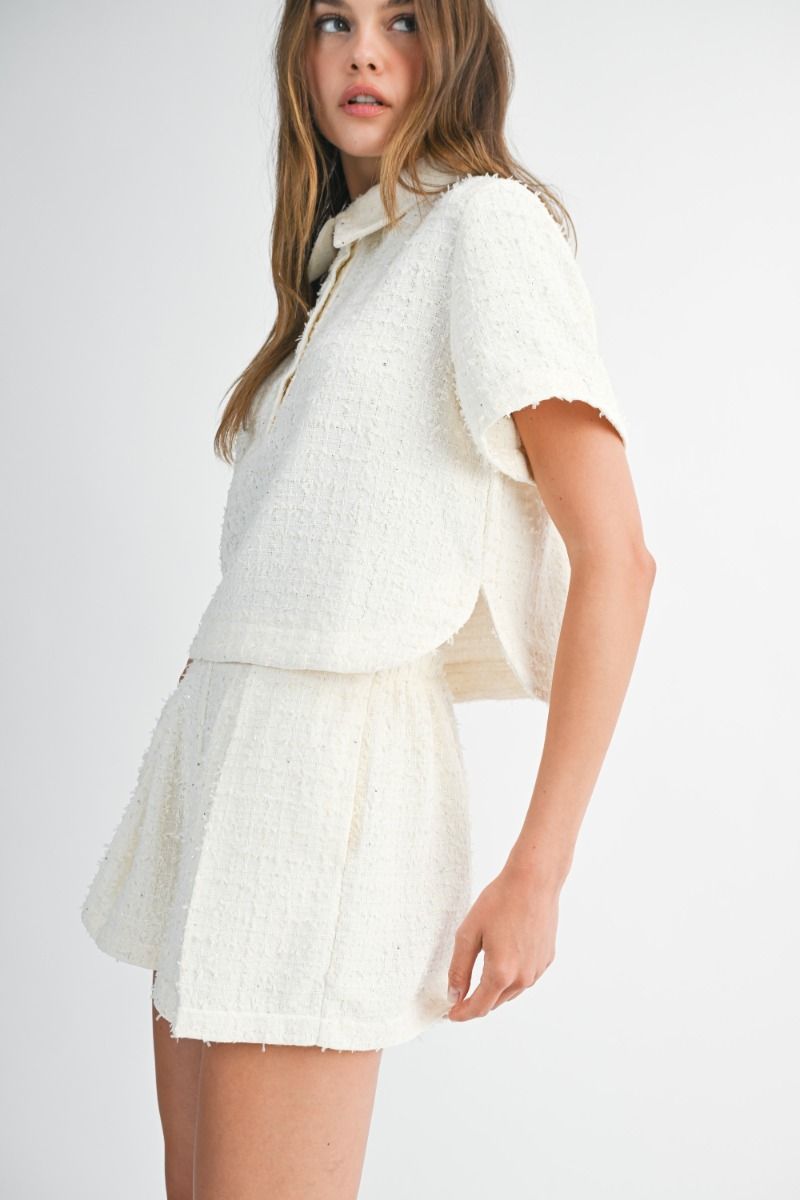 MAEVE TWEED SHIRT