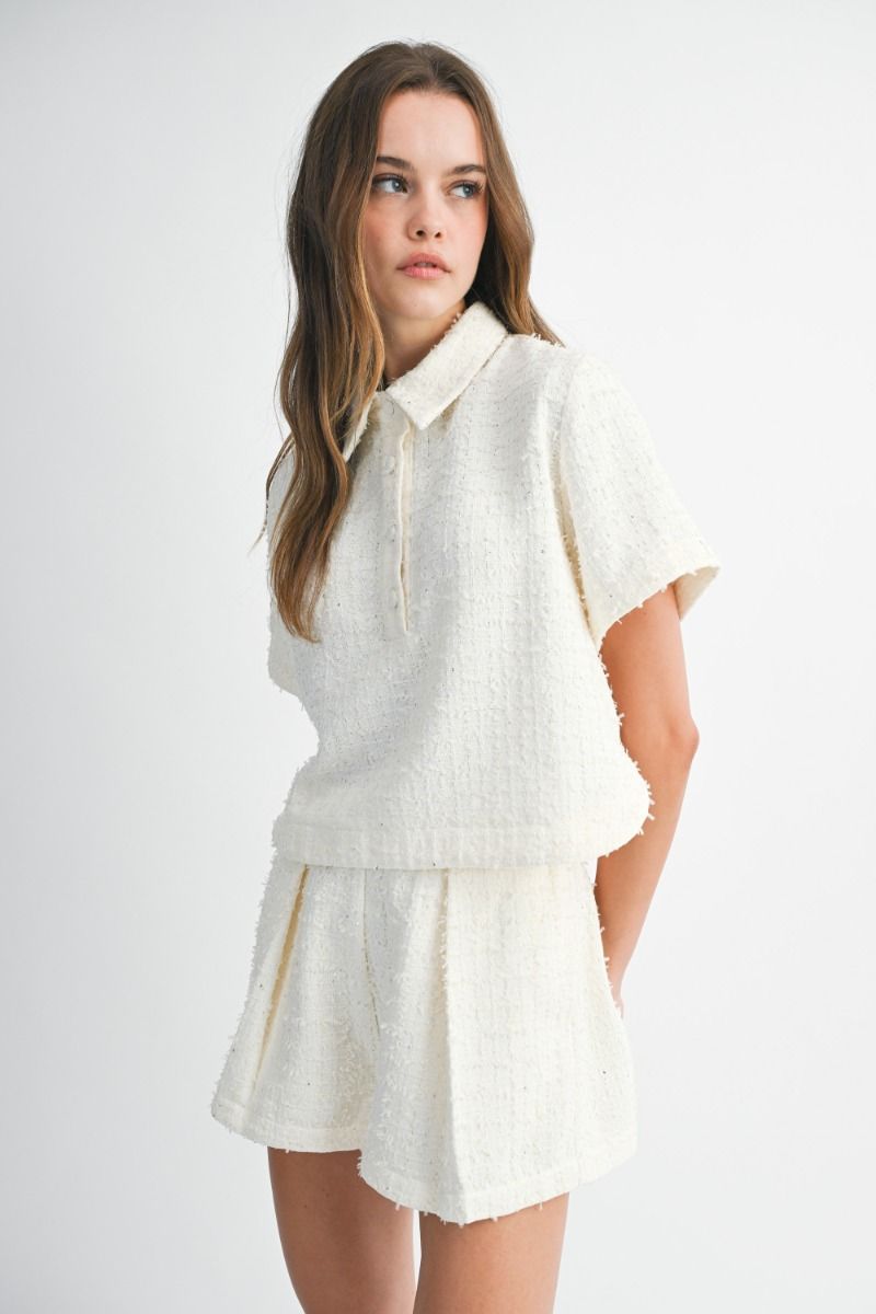MAEVE TWEED SHIRT