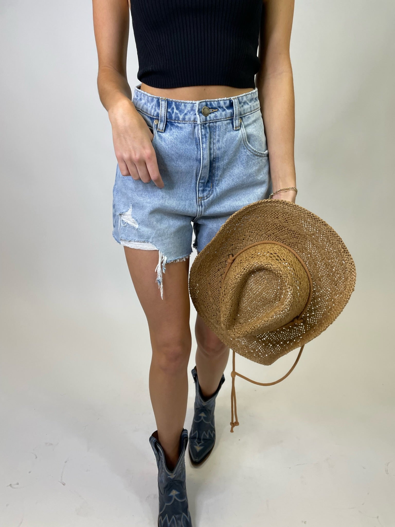 MIRAGE SHORT - EVA BLUE
