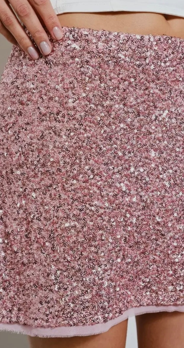 GIGI SEQUIN SKIRT