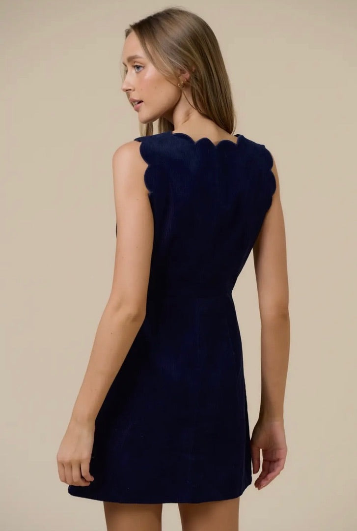 EMILY CORDUROY DRESS