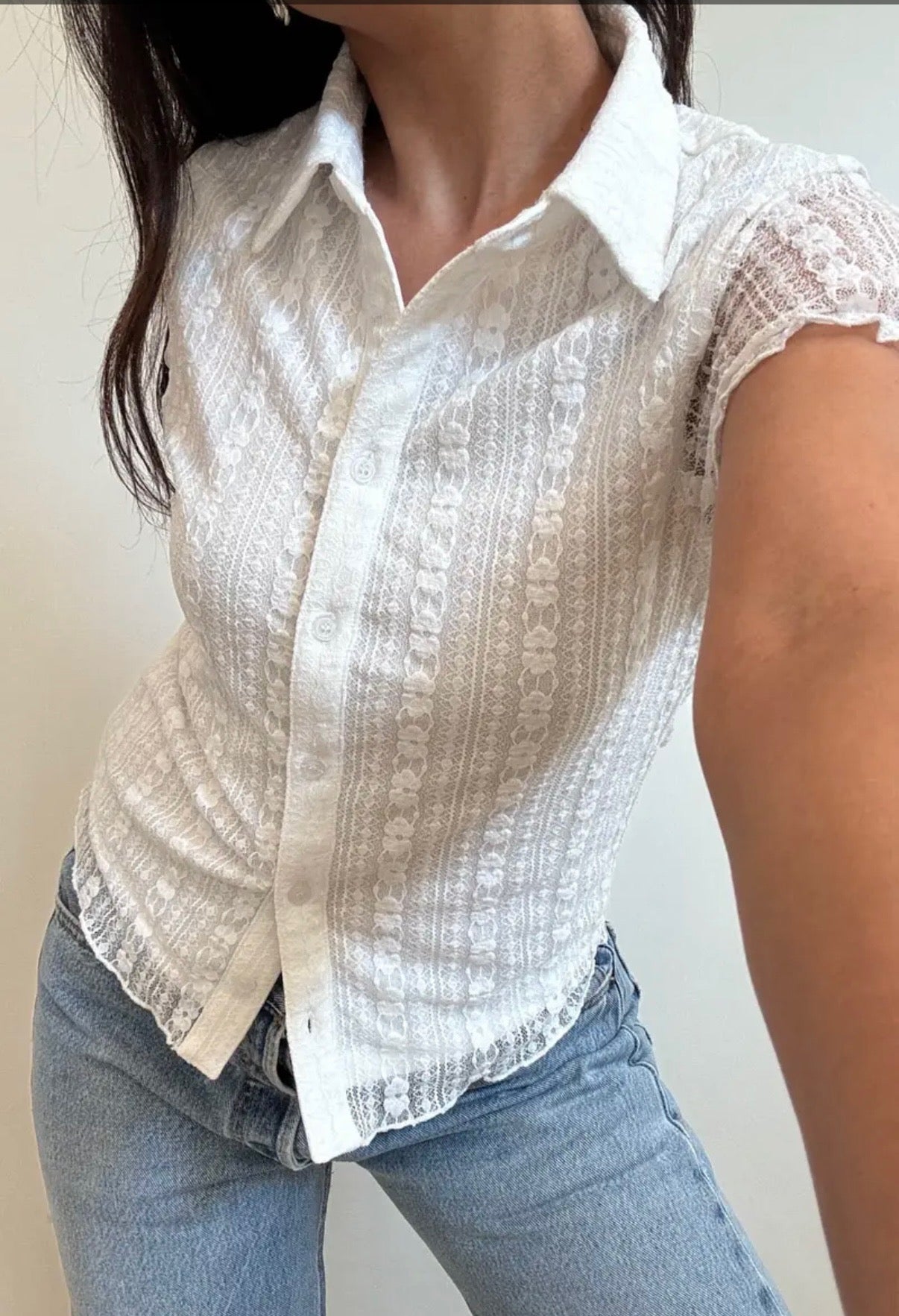 BELLA LACE SHIRT - Esther Penn
