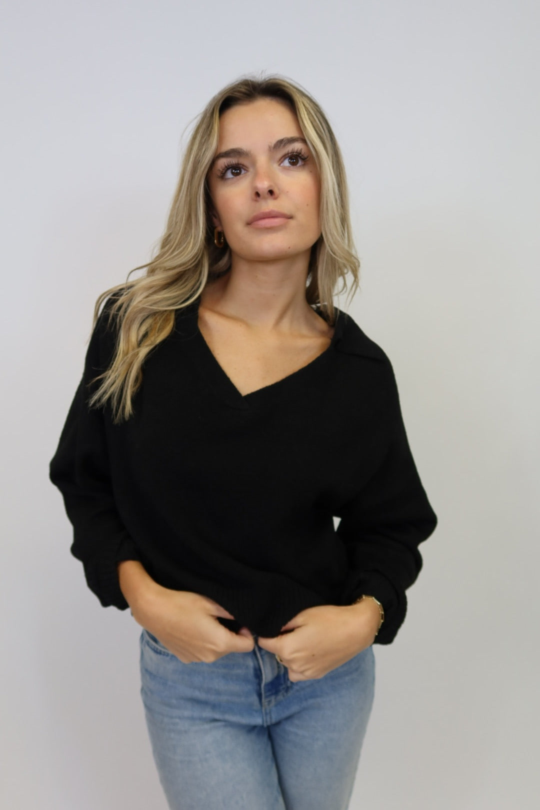 JUST GO WITH IT SWEATER