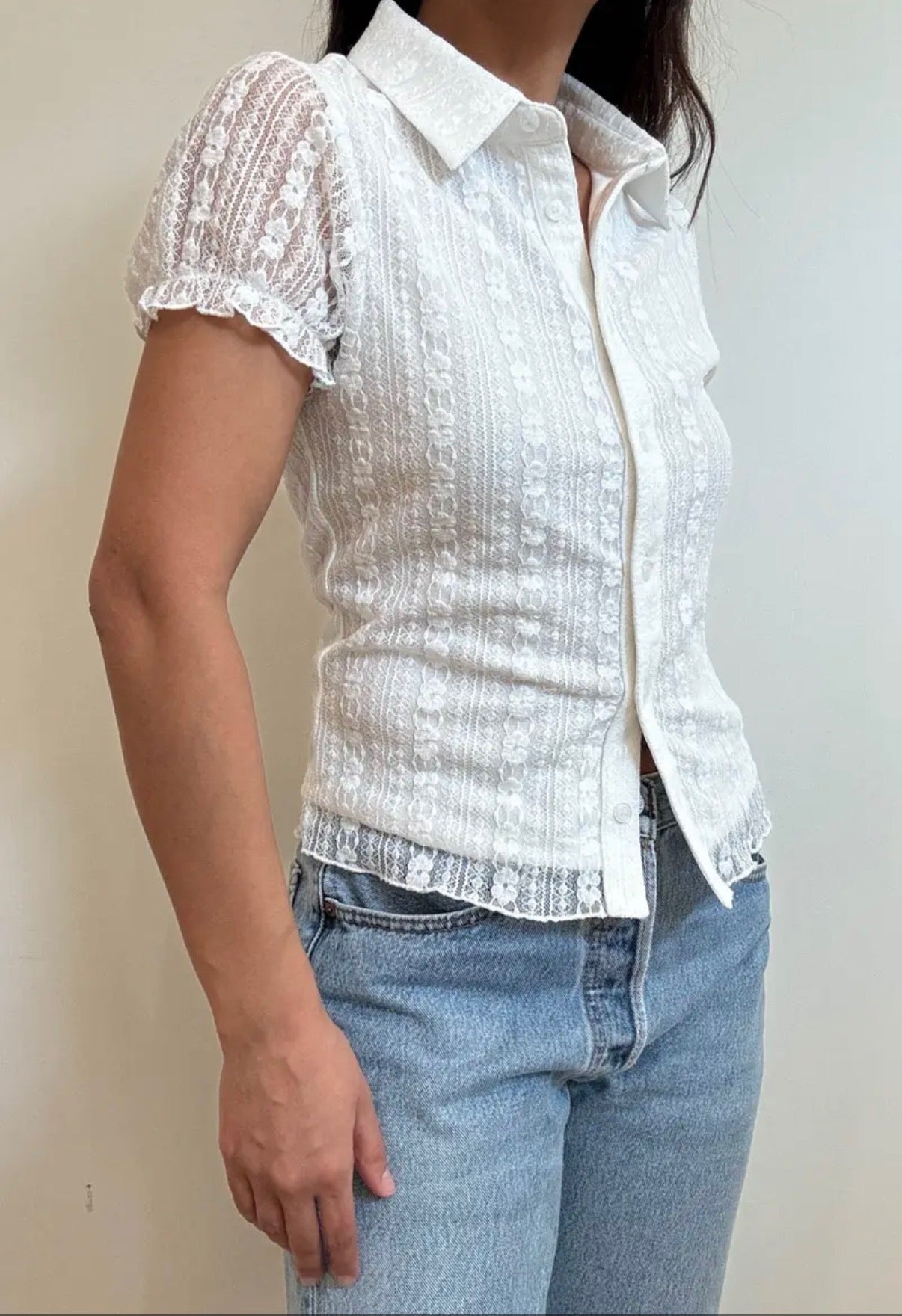 BELLA LACE SHIRT - Esther Penn