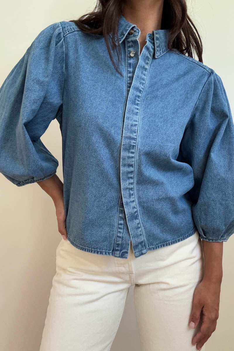 YOUR FAVORITE DENIM TOP