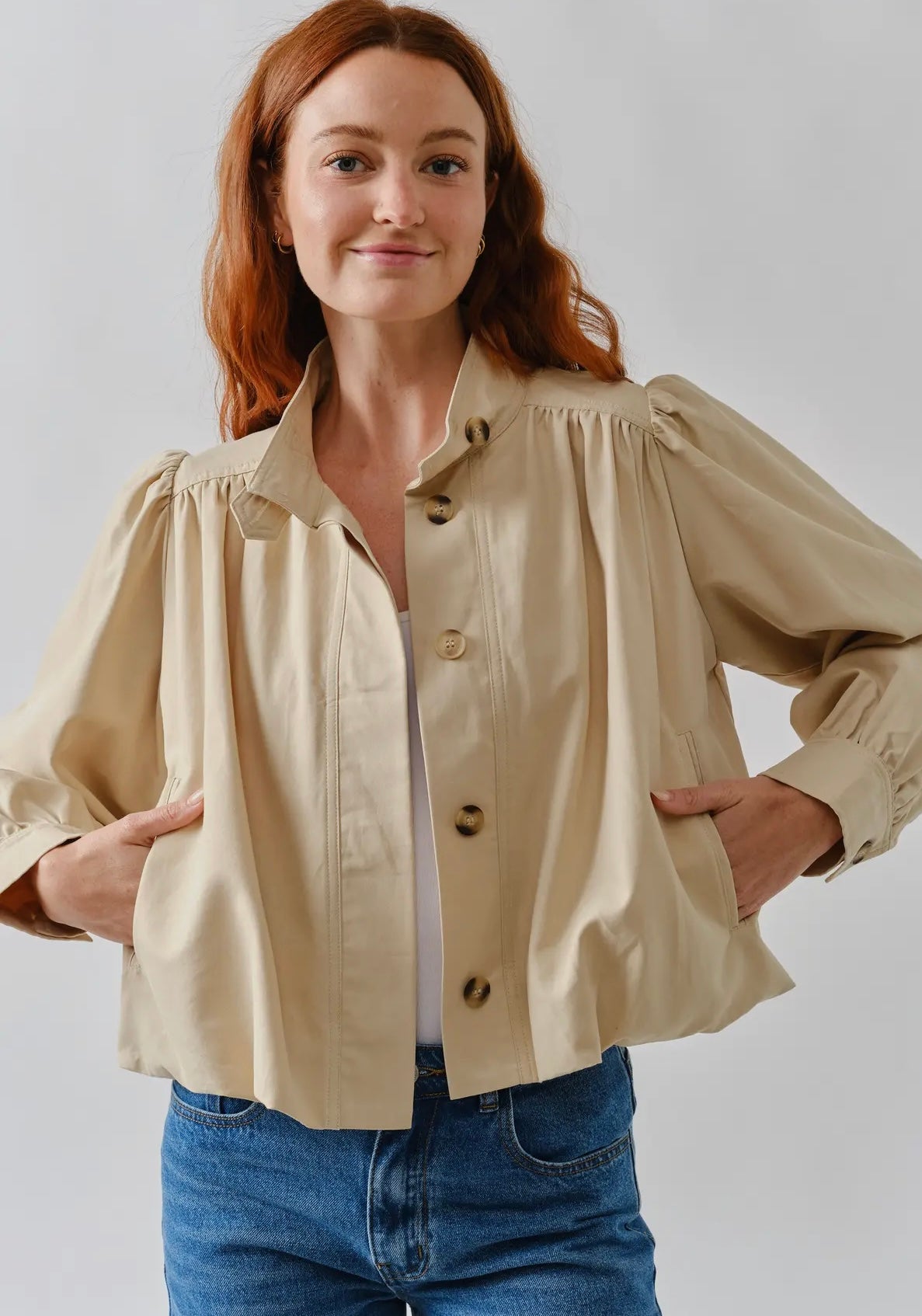 GLAD DAYS TRENCH JACKET