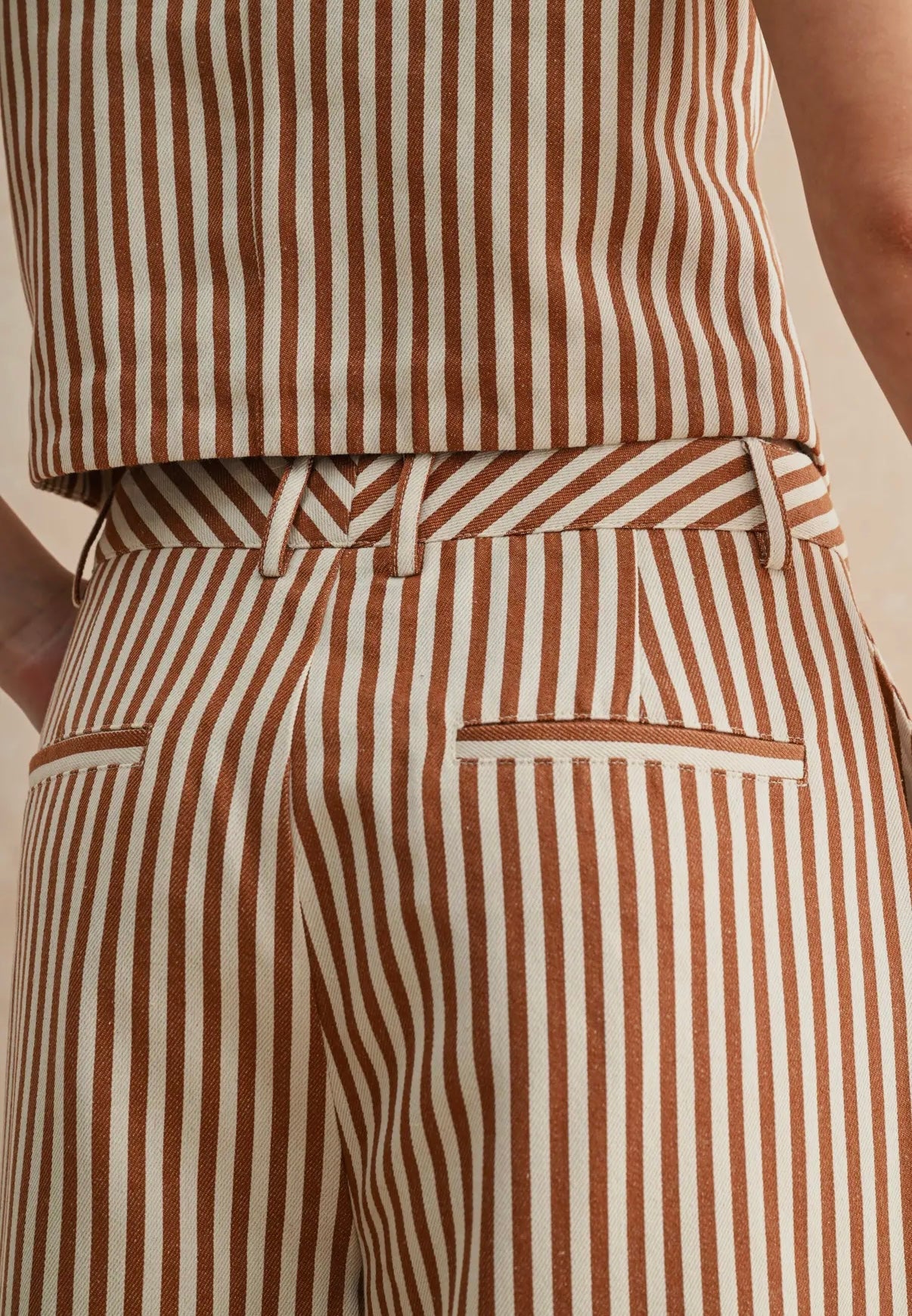 CAMDEN STRIPED PANTS