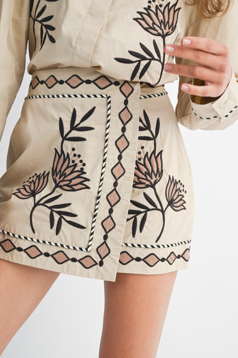 TIME FLIES SKIRT