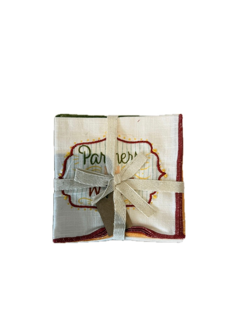 4- PIECE NAPKIN SET