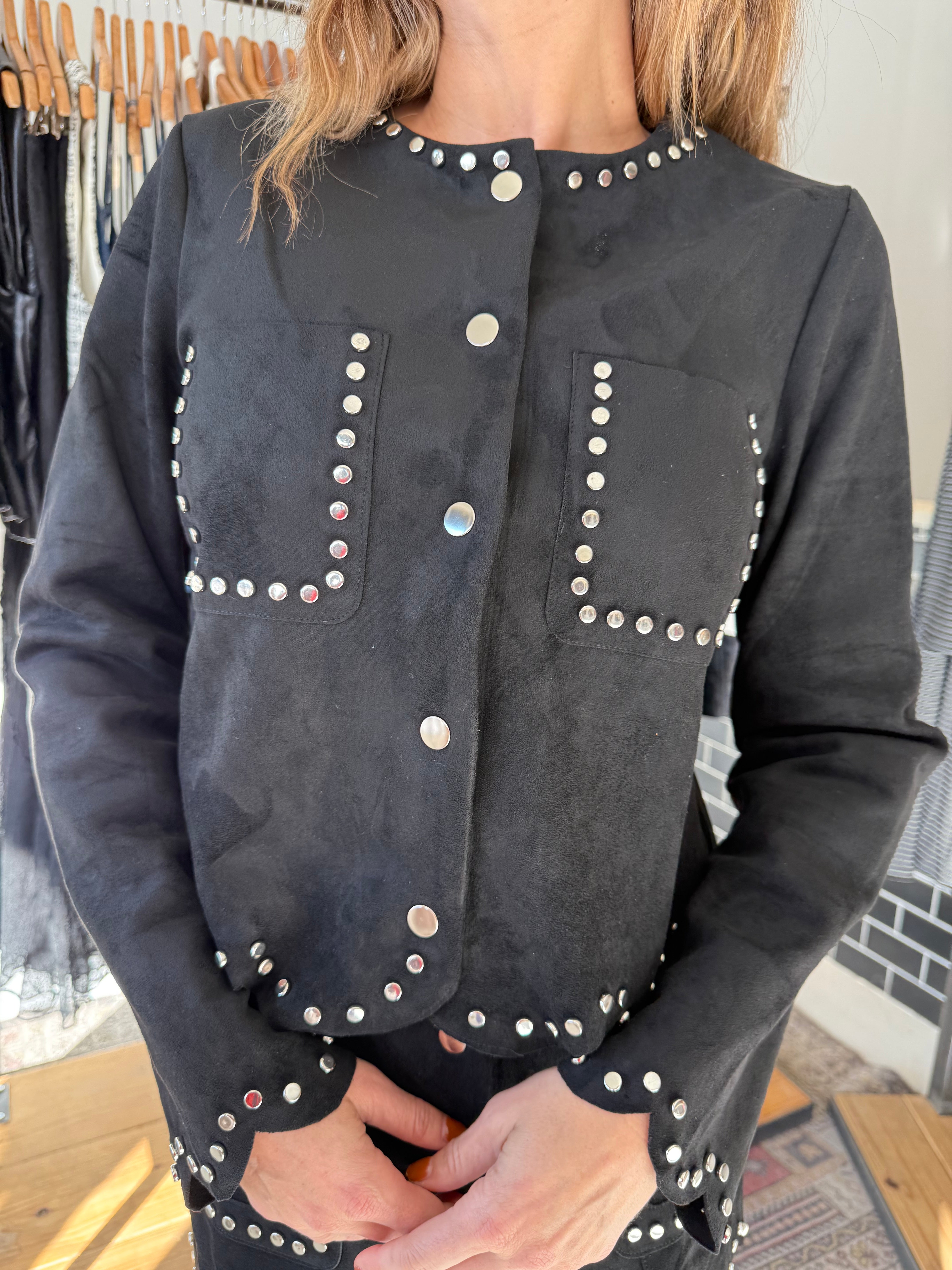 MARGOT STUDDED JACKET