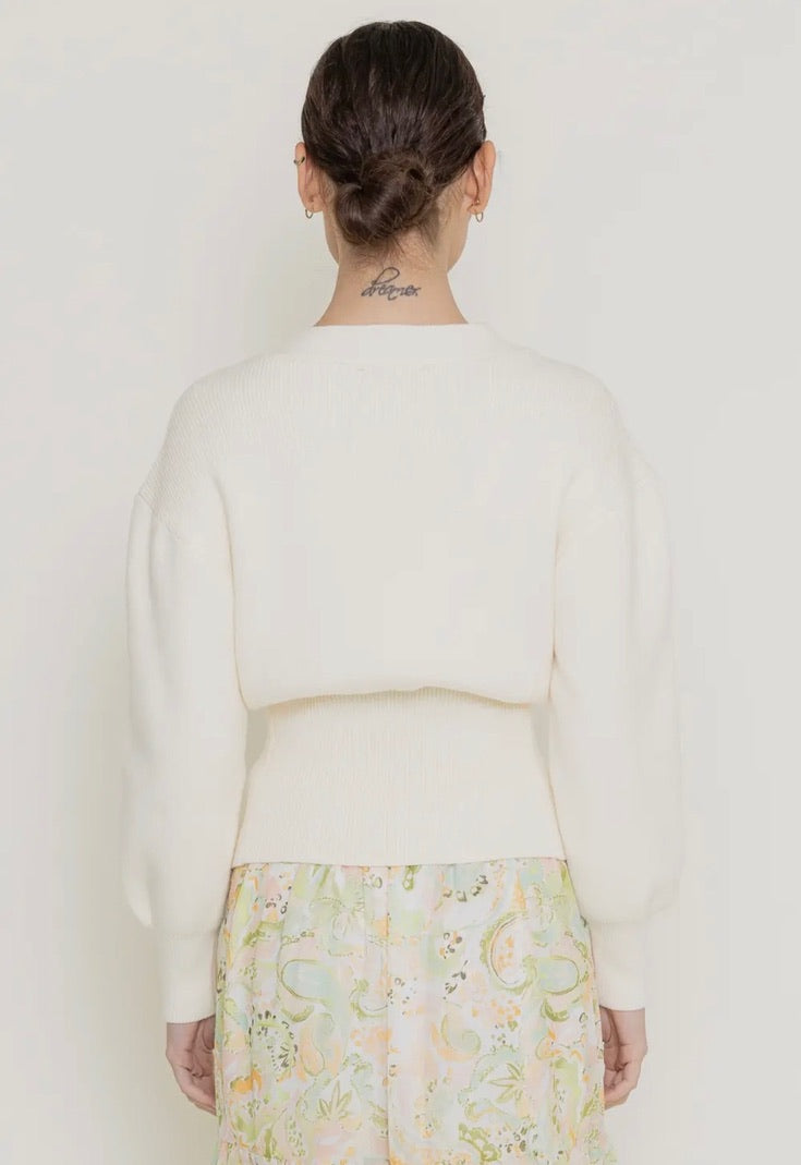 VAIL CREAM CARDIGAN