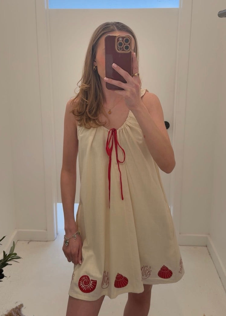 SHE SELLS SEASHELLS MINI DRESS