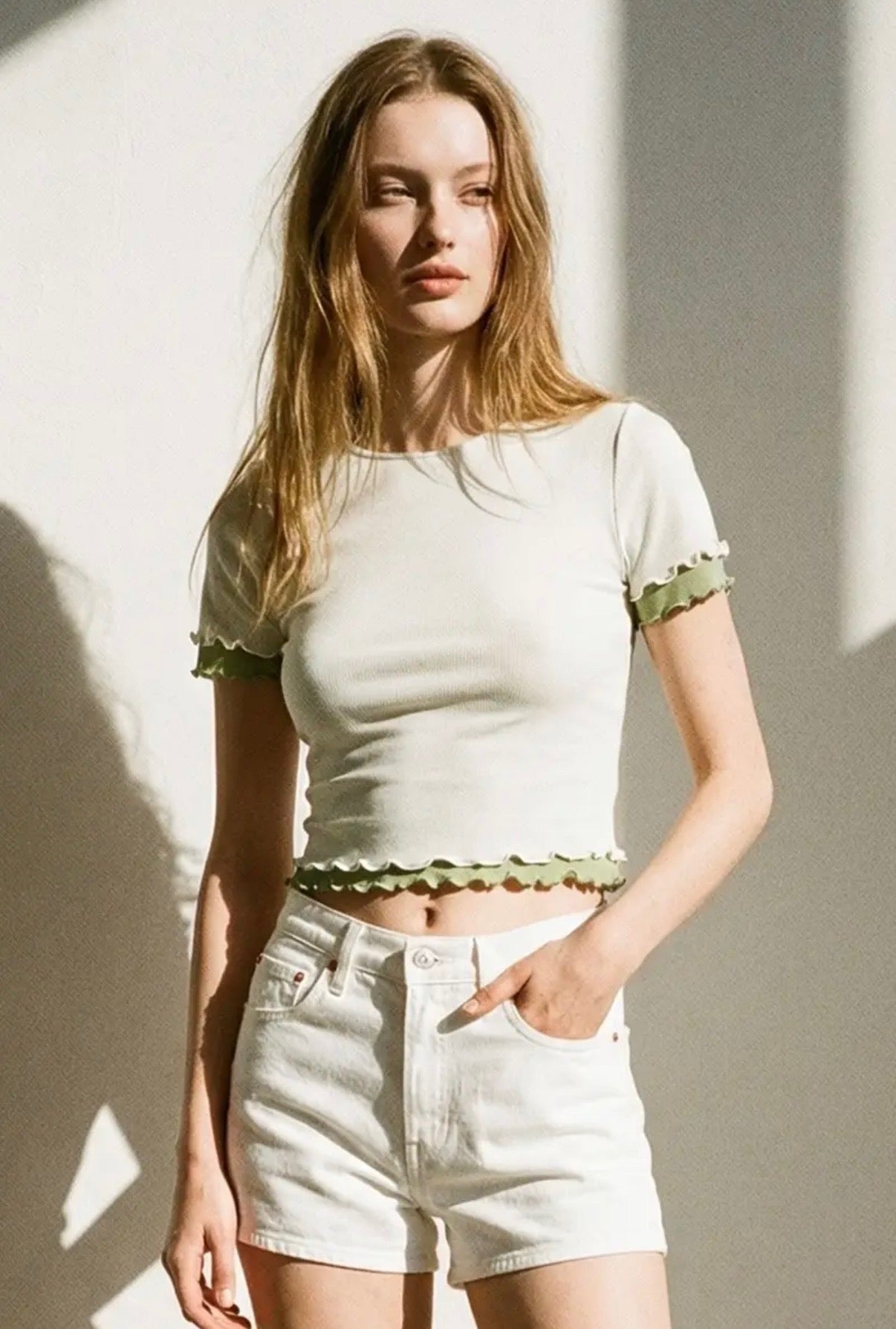 MESH LAYERED TOP - Esther Penn