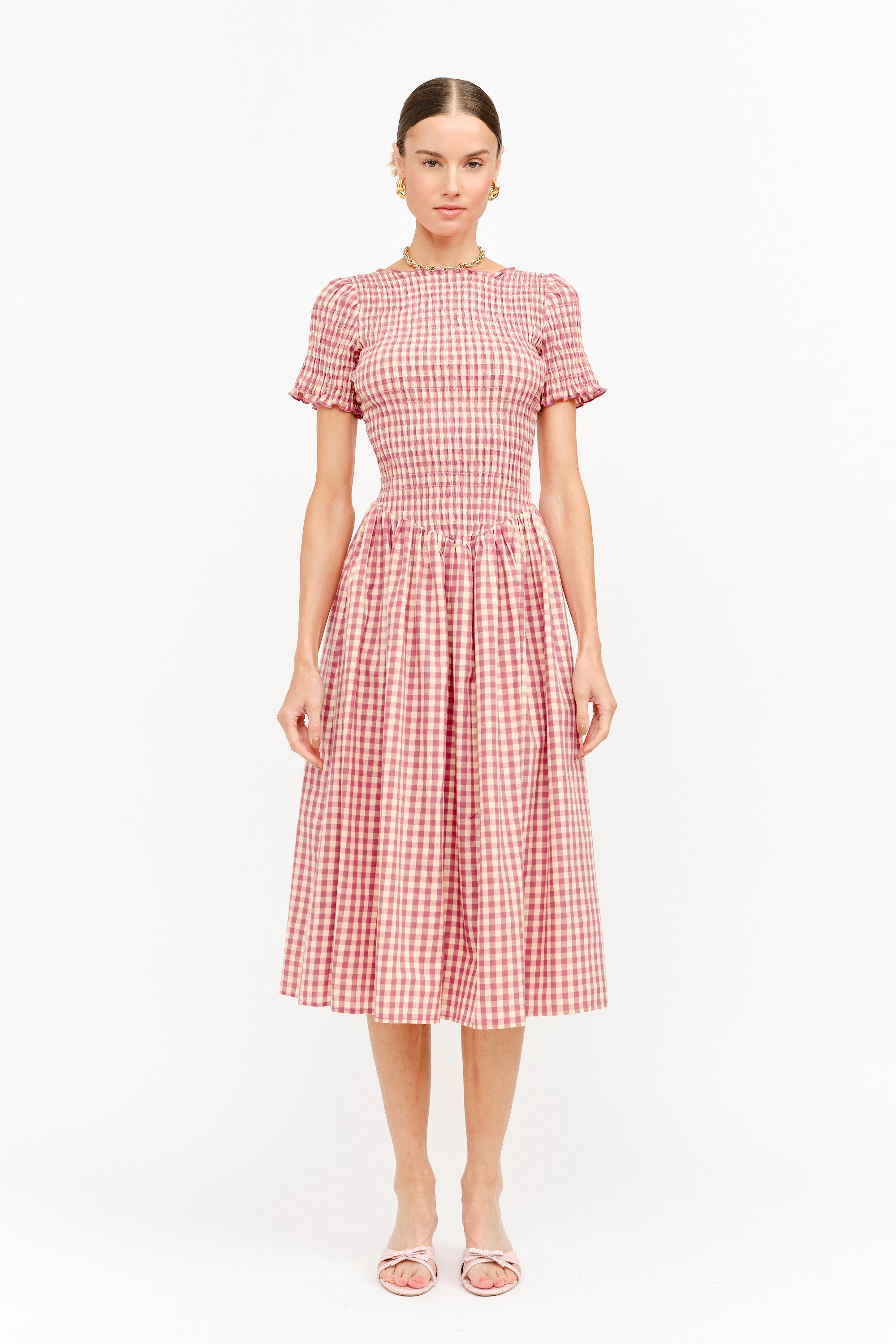 BIANCA SMOCKED DRESS - Esther Penn 