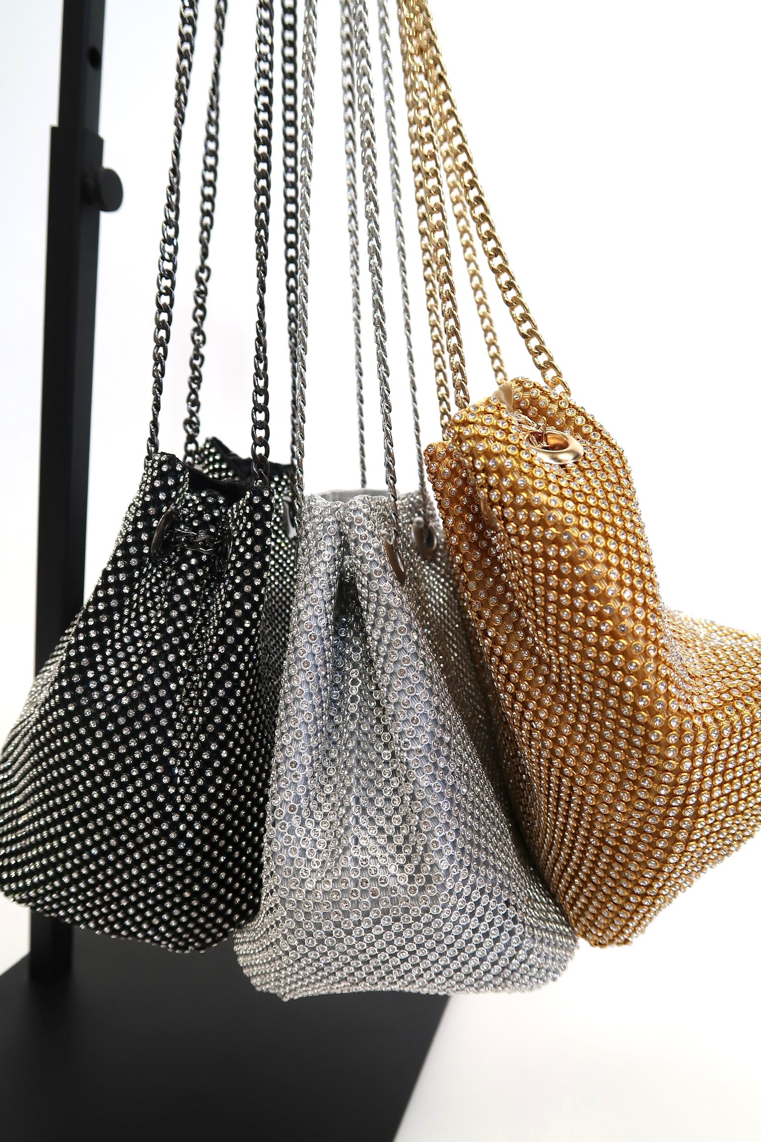 MAKE IT SHIMMER BUCKET BAG