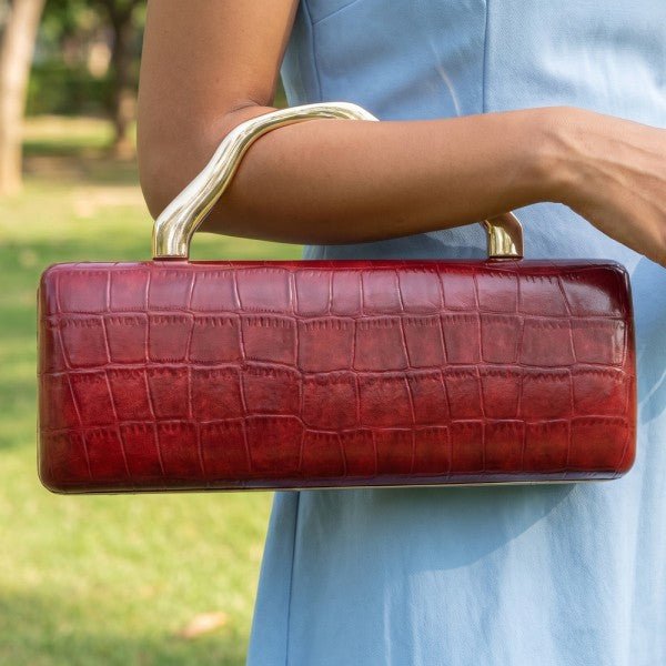CROC HANDBAG - Esther Penn