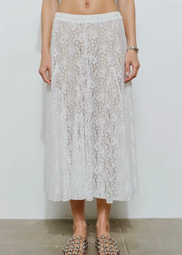 PHILIPPA LACE SKIRT