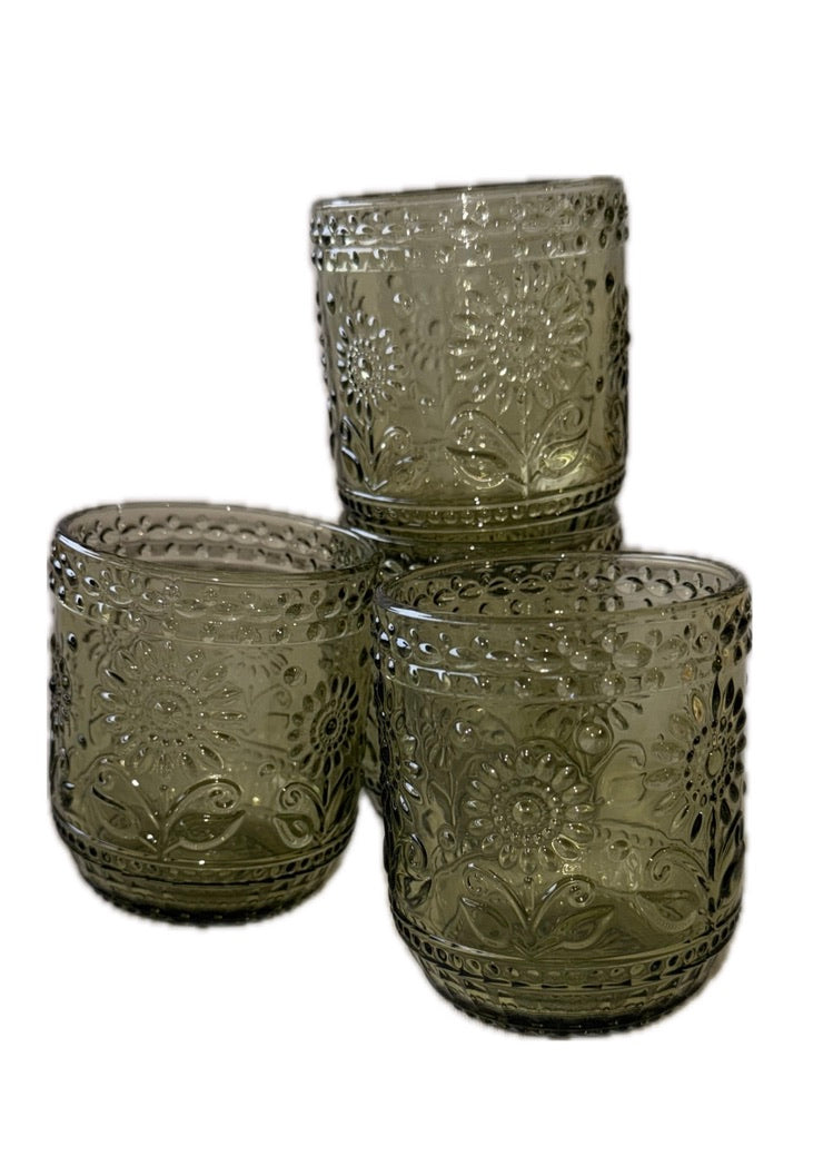 GREEN JUICE GLASS