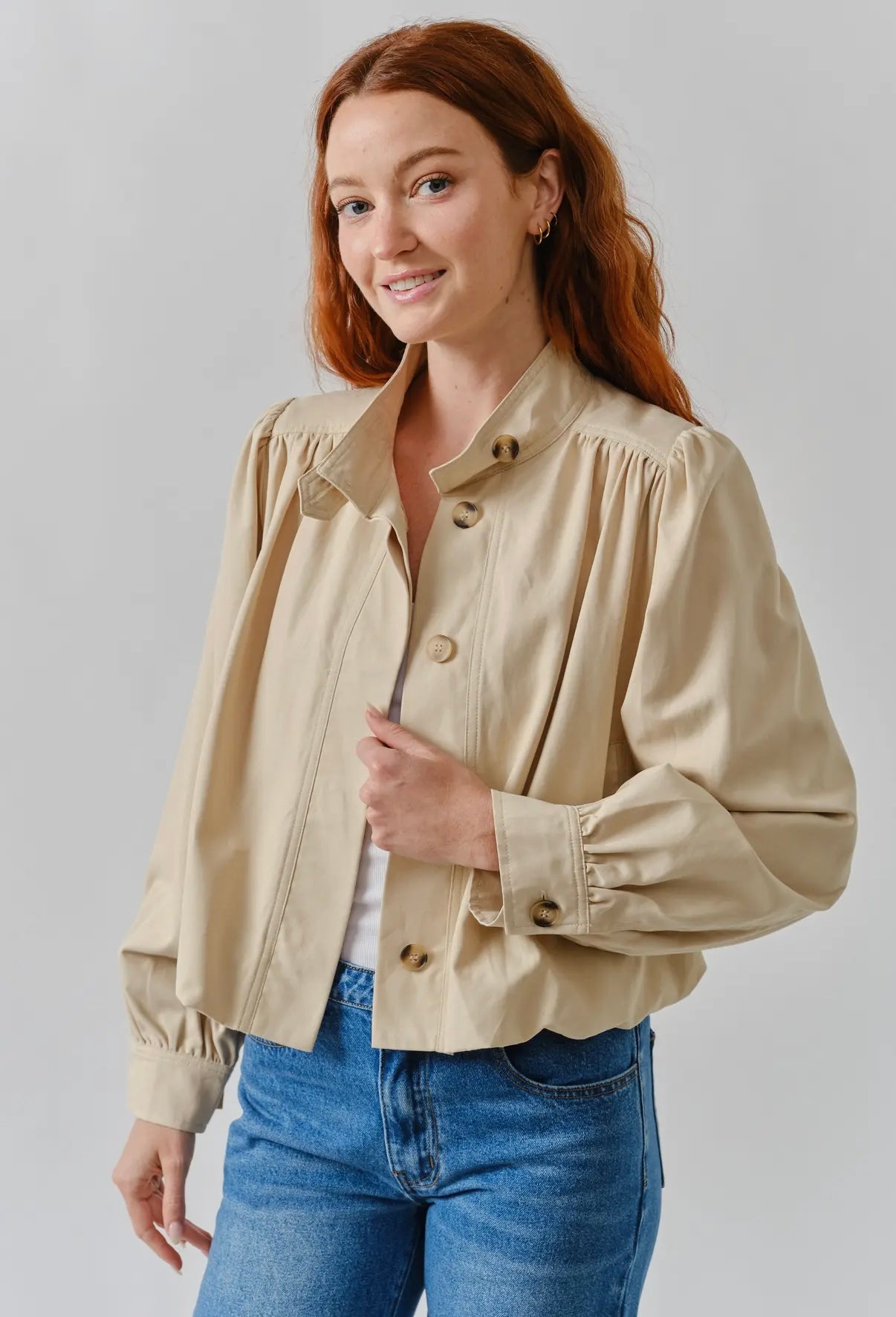 GLAD DAYS TRENCH JACKET