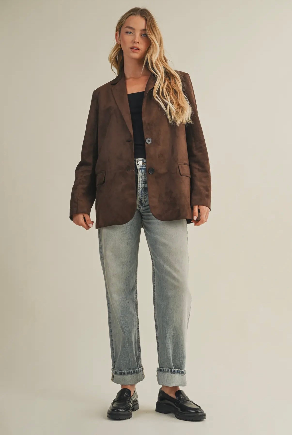 MARIANNE SUEDE BLAZER