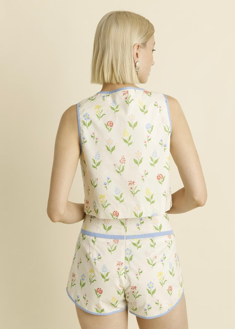 PAPPIET FLORAL VEST