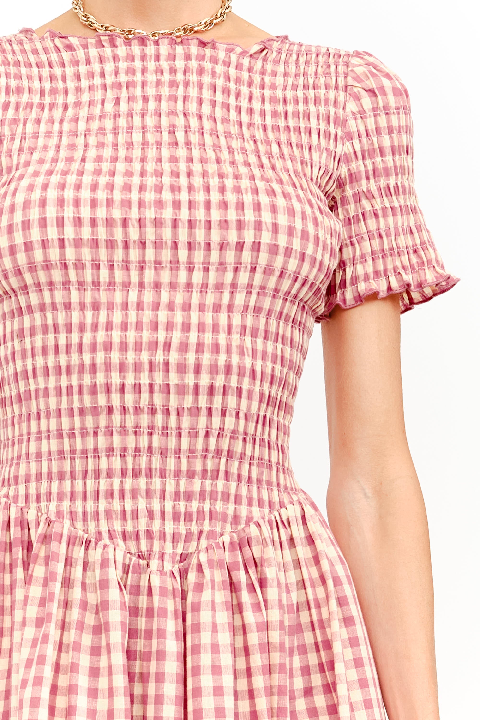 BIANCA SMOCKED DRESS - Esther Penn 