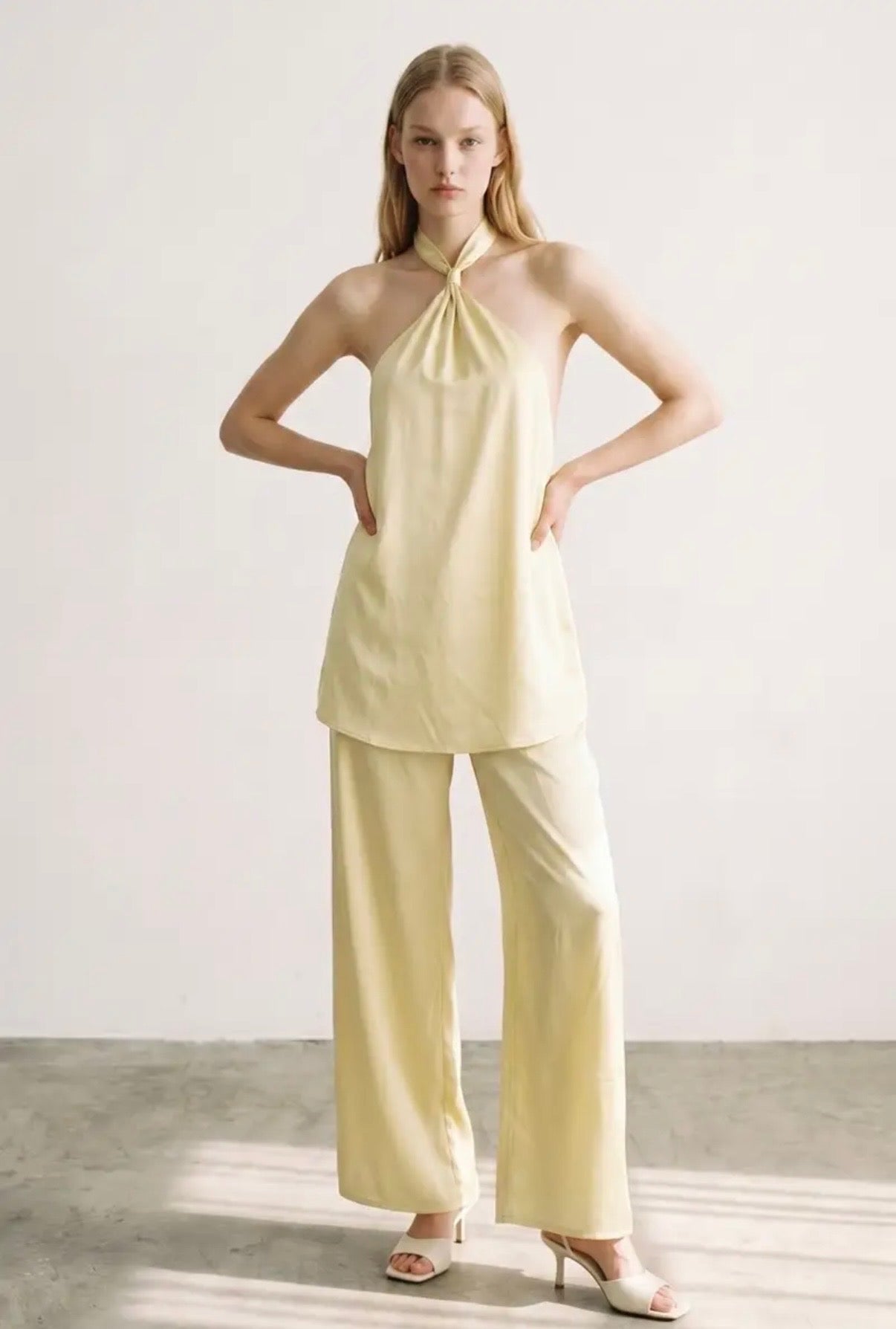 SANDSHELL SILKY PANTS - Esther Penn