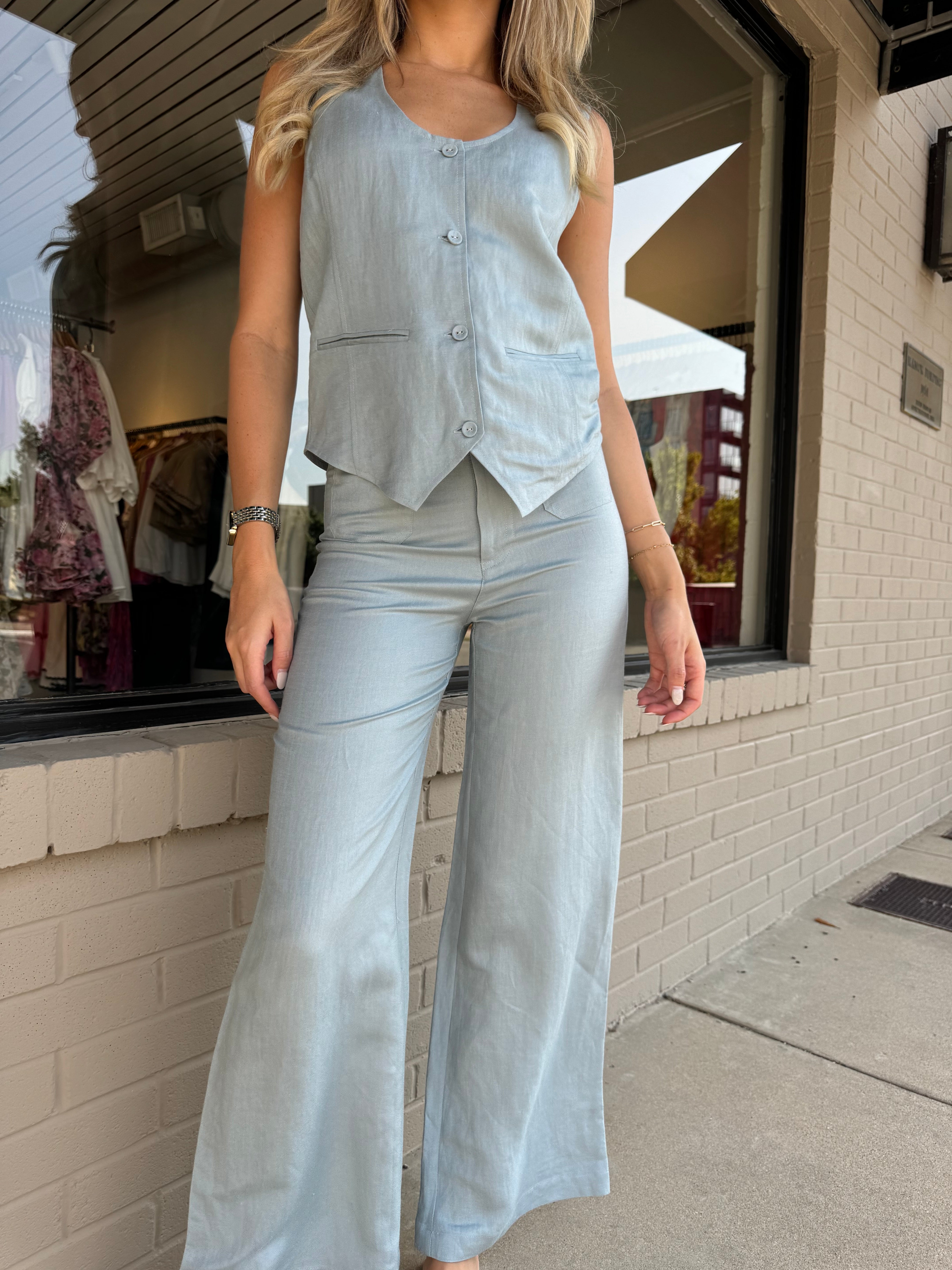 THE  SAILOR LINEN PANT