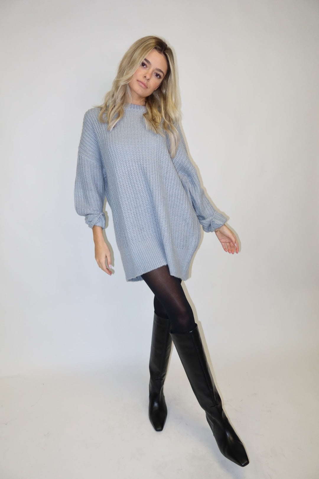 ON THE DAILY SWEATER DRESS - FINAL SALE