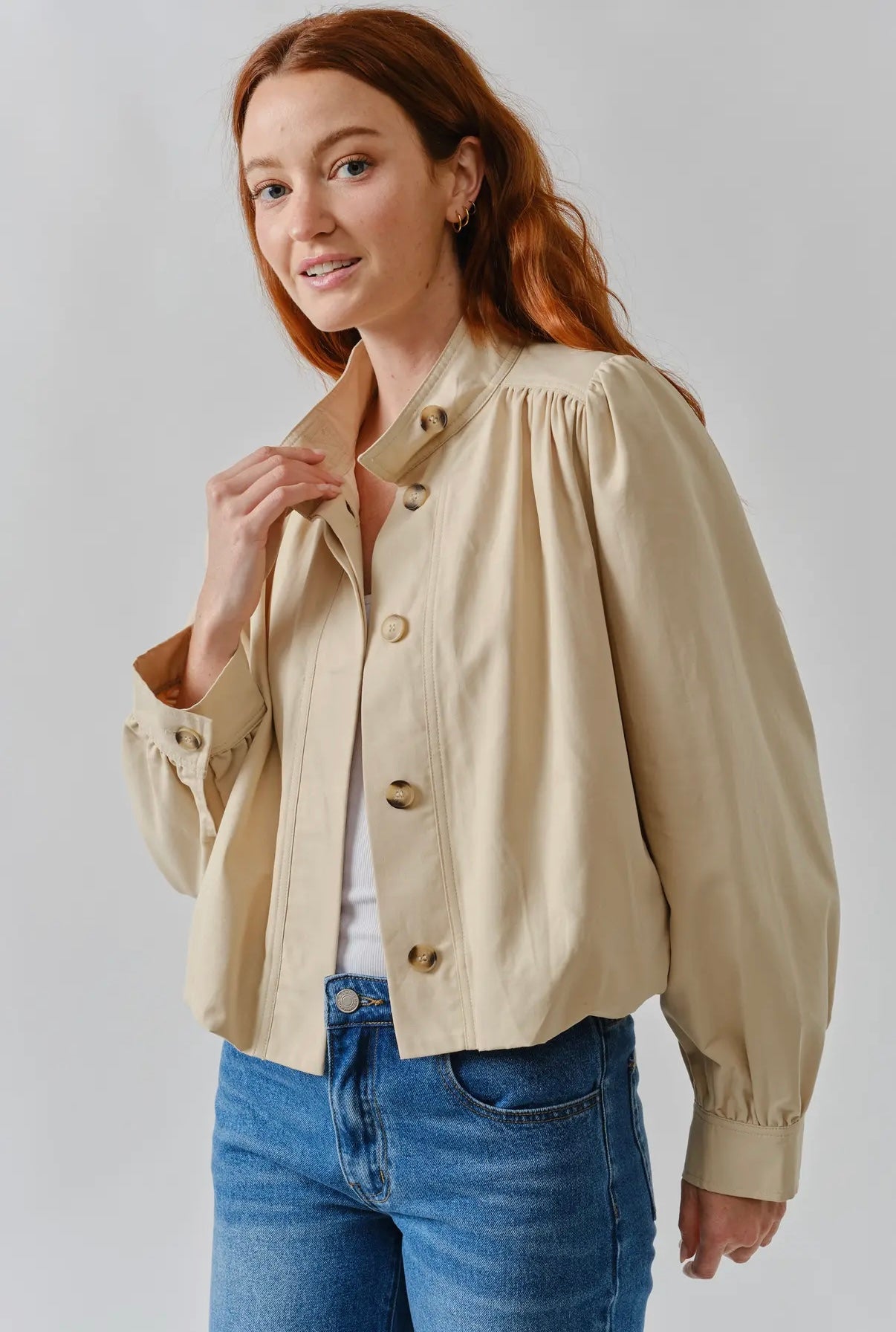 GLAD DAYS TRENCH JACKET