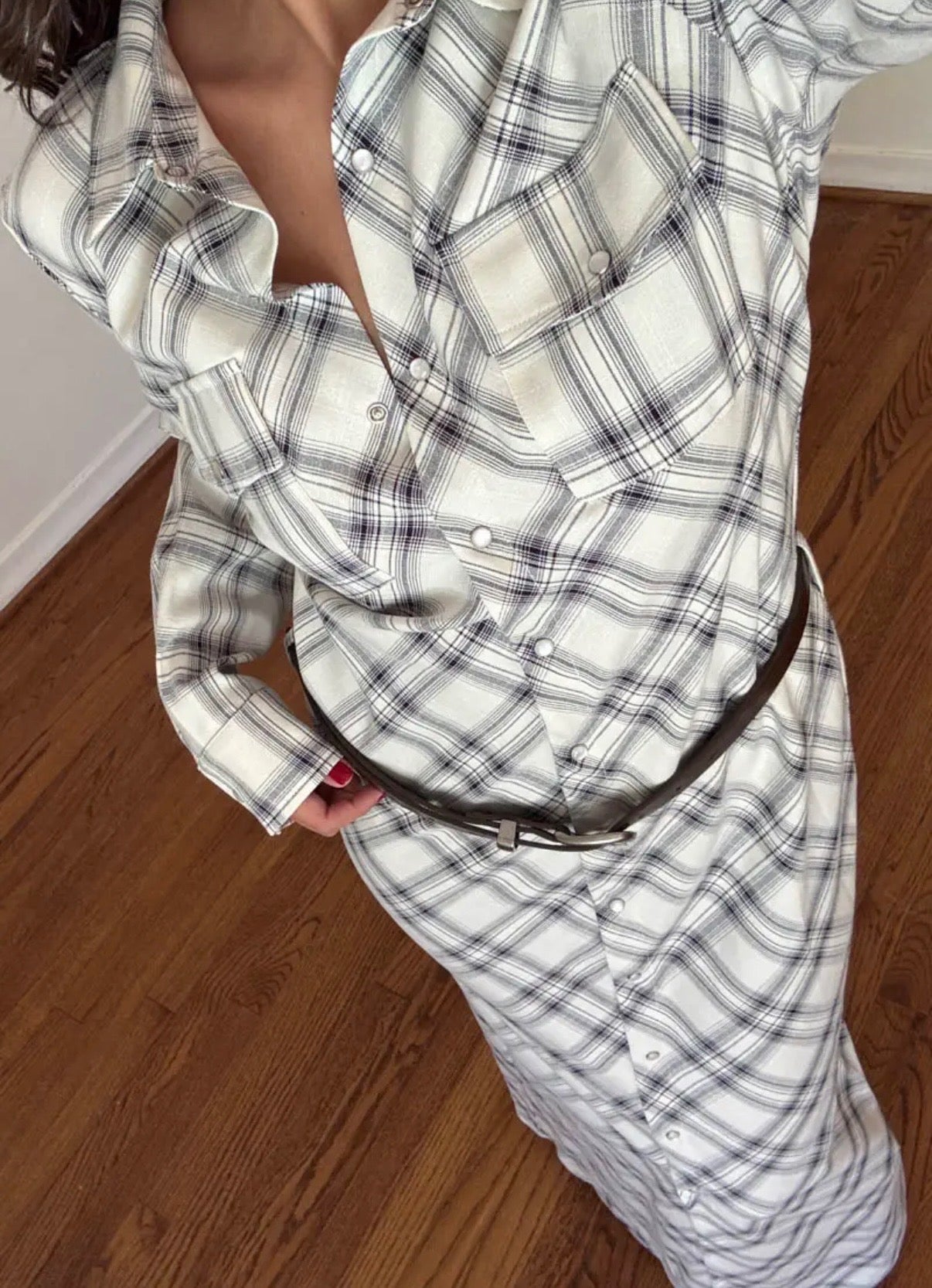 SCOUT PLAID DRESS