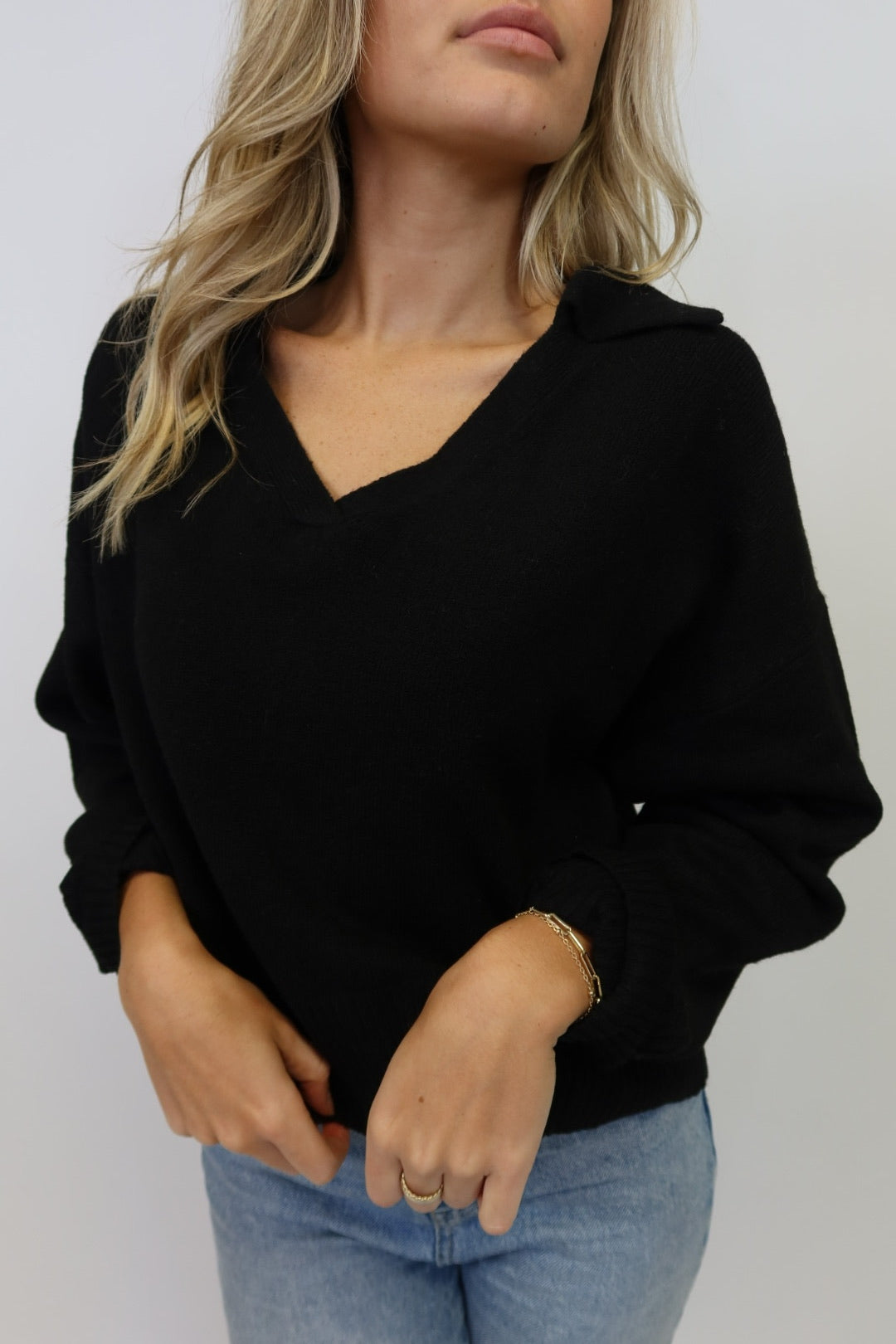 JUST GO WITH IT SWEATER