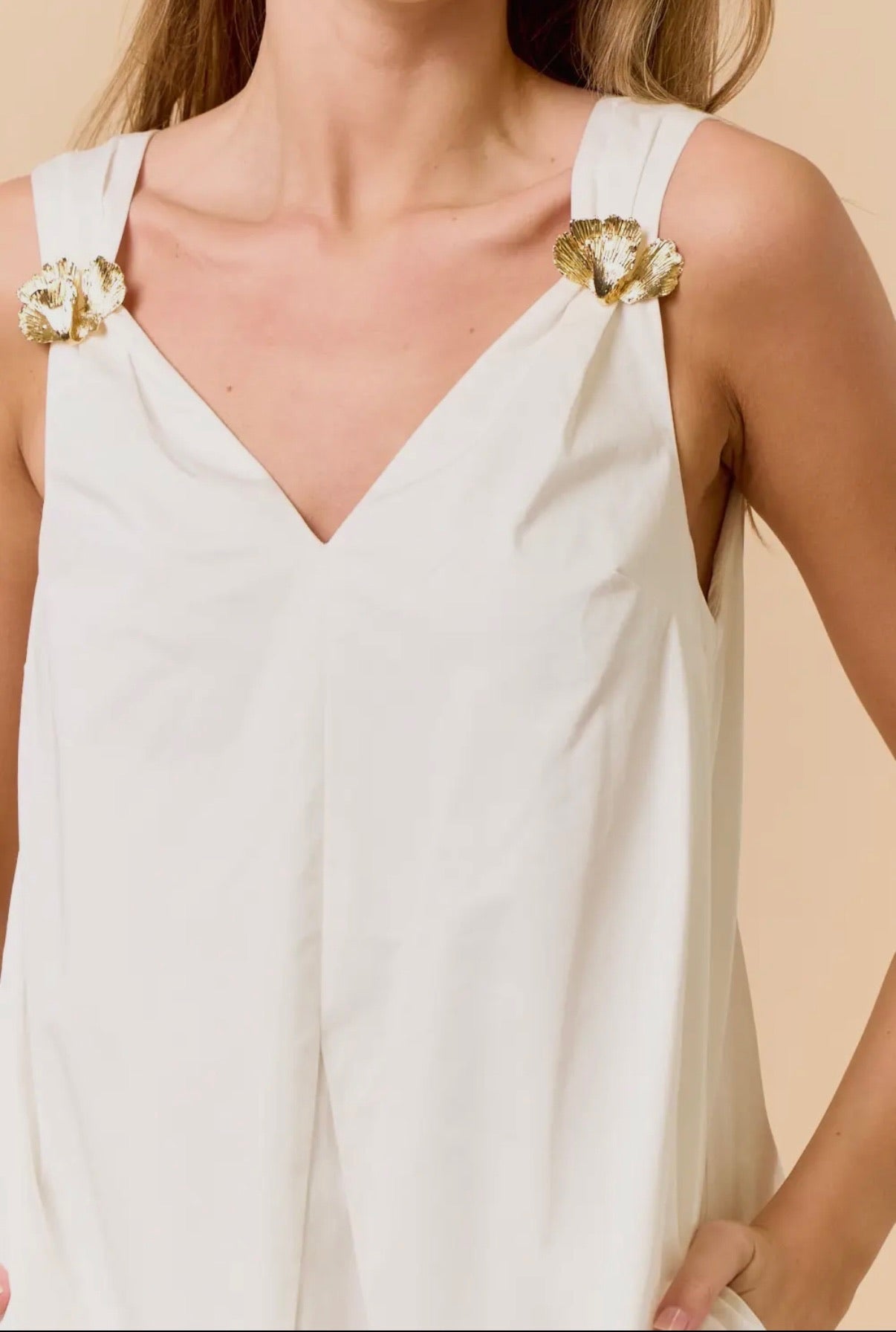 LEAF MINI DRESS