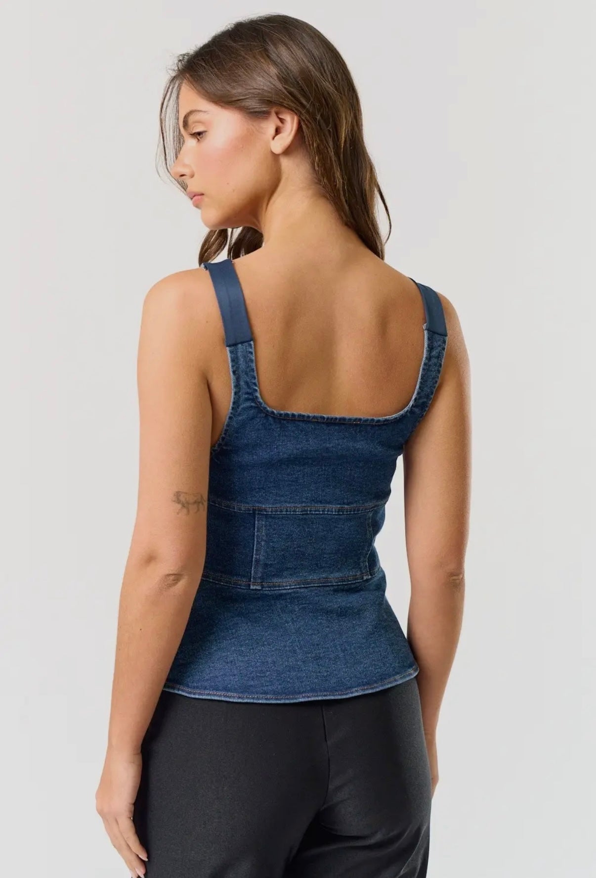BEVO DENIM HALTER