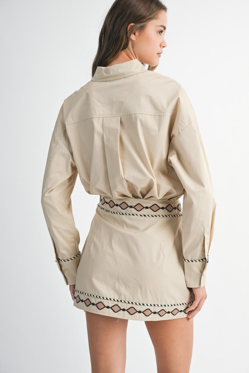 TIME FLIES SKIRT