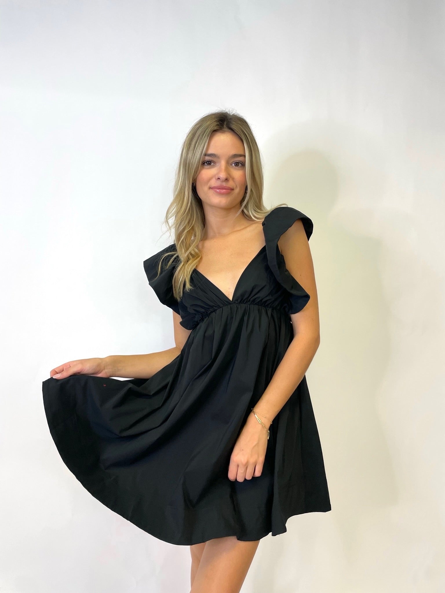 THE NELLIE RUFFLE DRESS