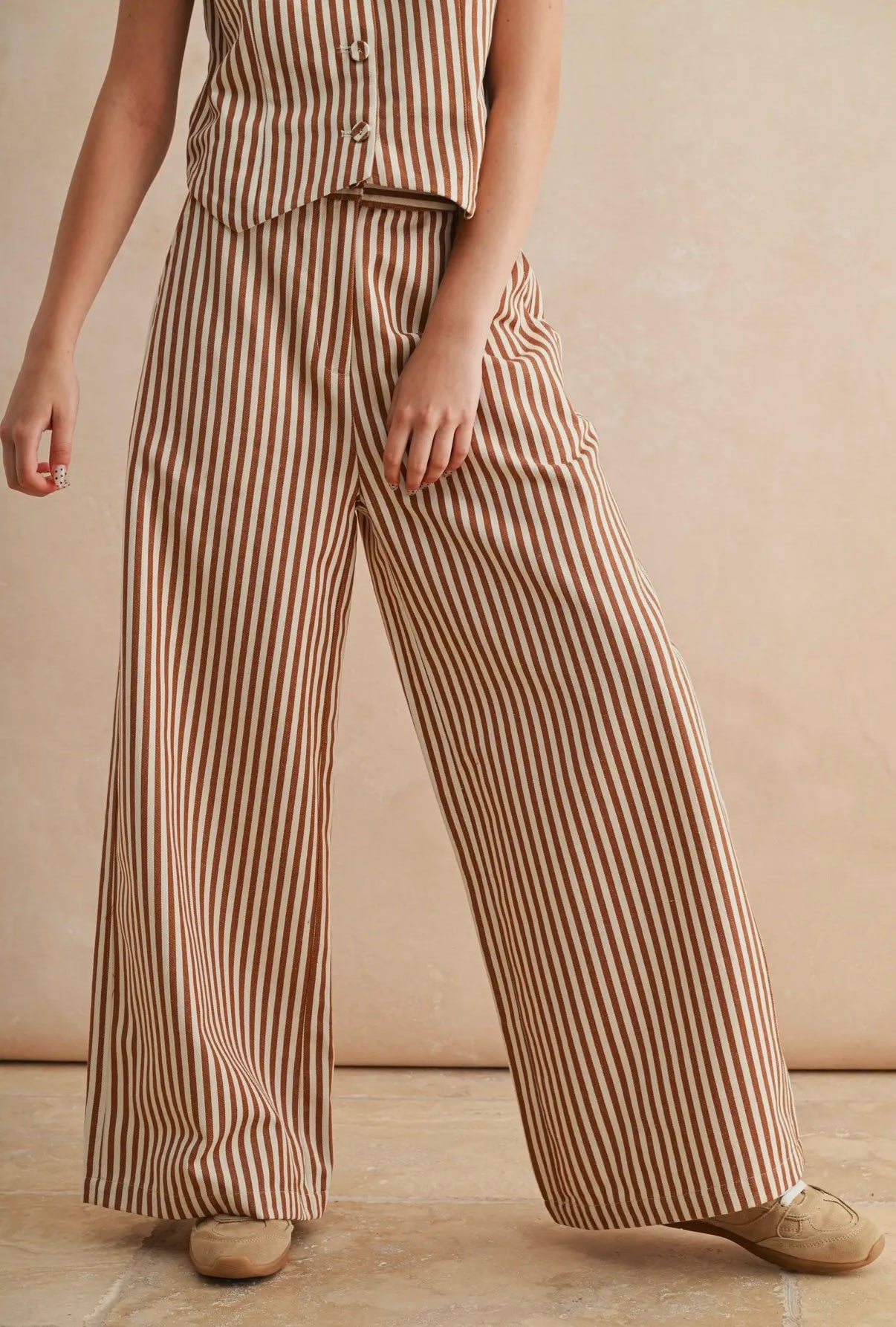 CAMDEN STRIPED PANTS
